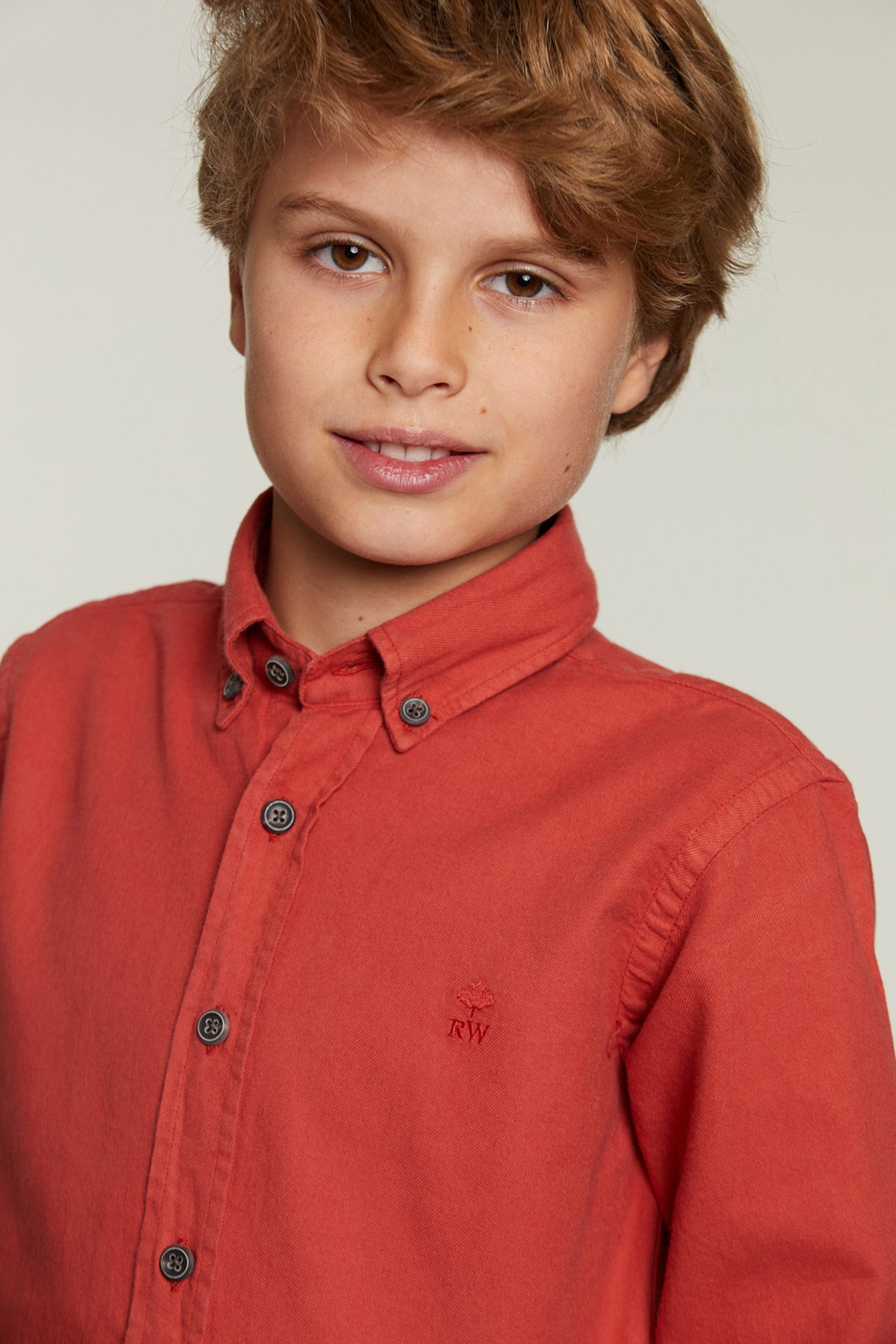 CUSTOM FIT COTTON SHIRT BLUSH 4