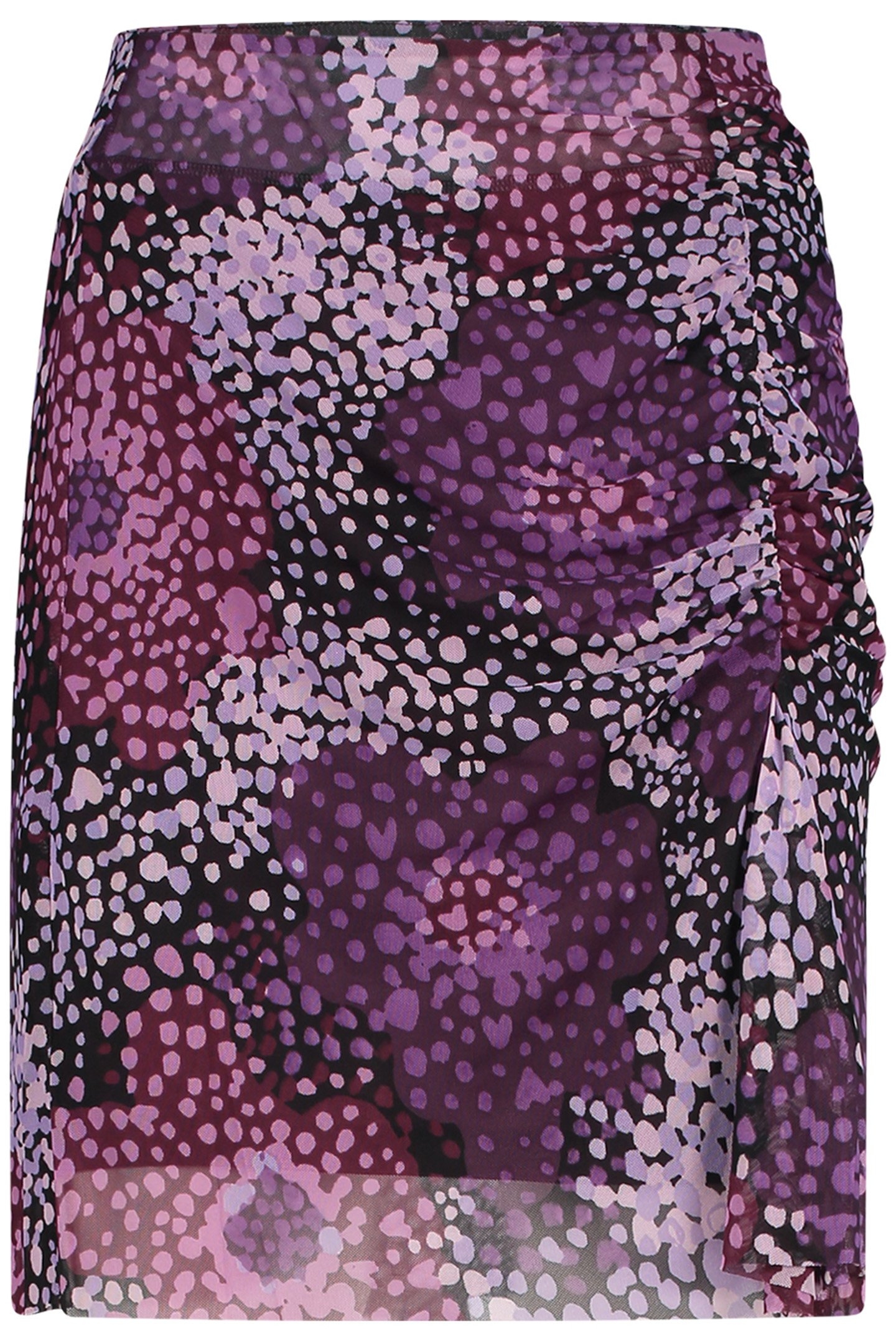 JESSY SHORT SKIRT GRAPE/RIOJA 3