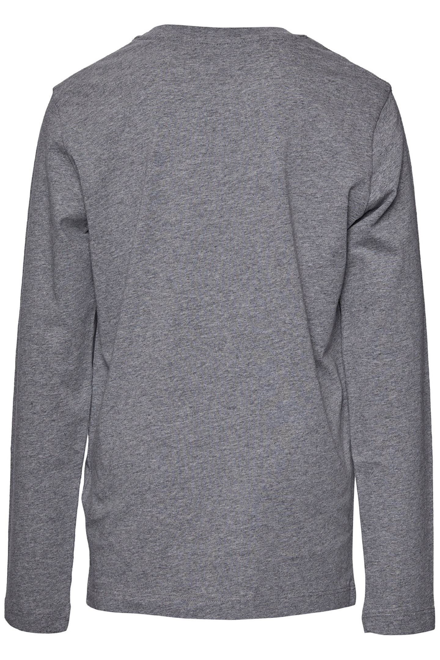 BASIC ROUND NECK T-SHIRT IN GREY 2