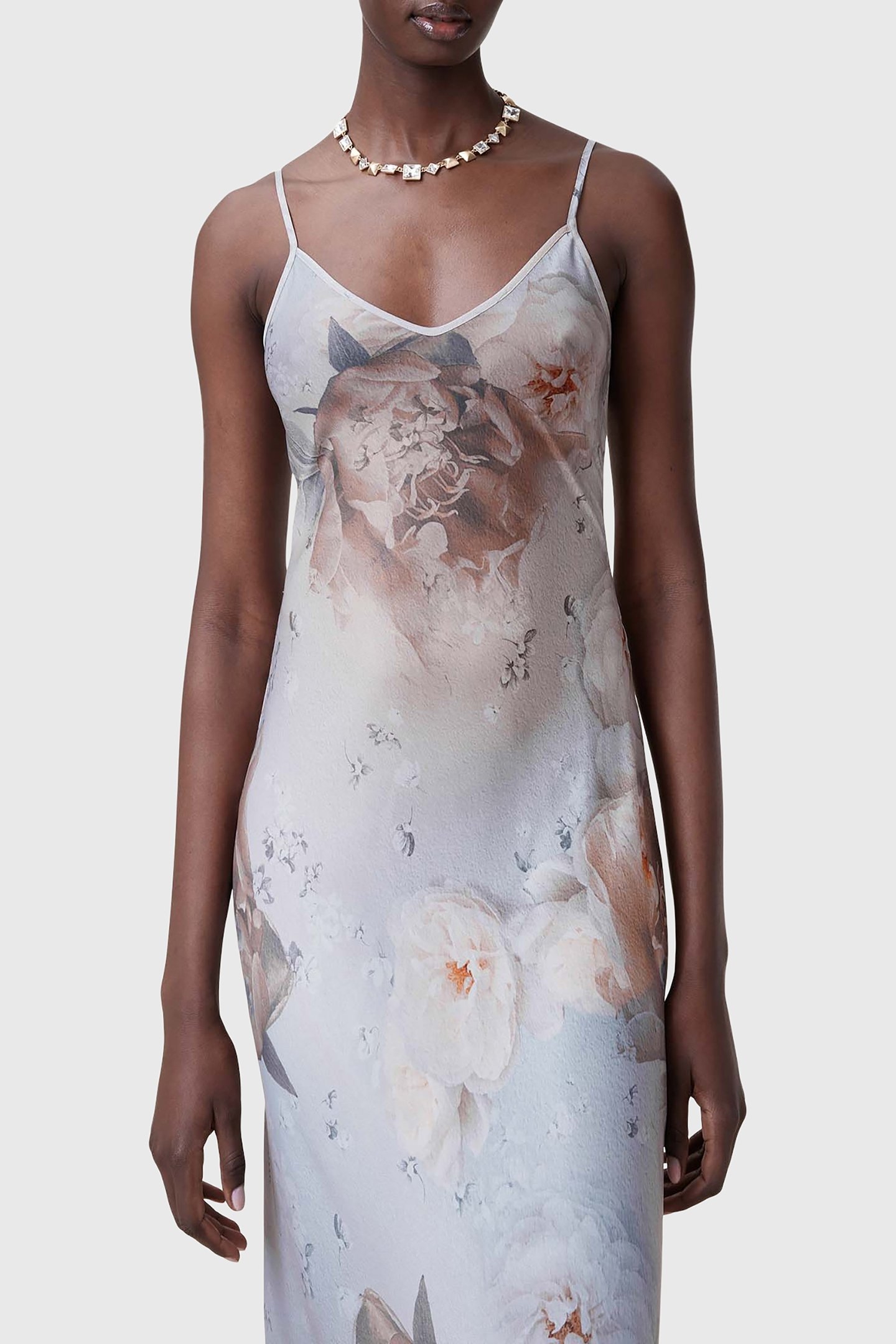 BRYONY MAXI DRESS BLOOM SOFT BLUE 5