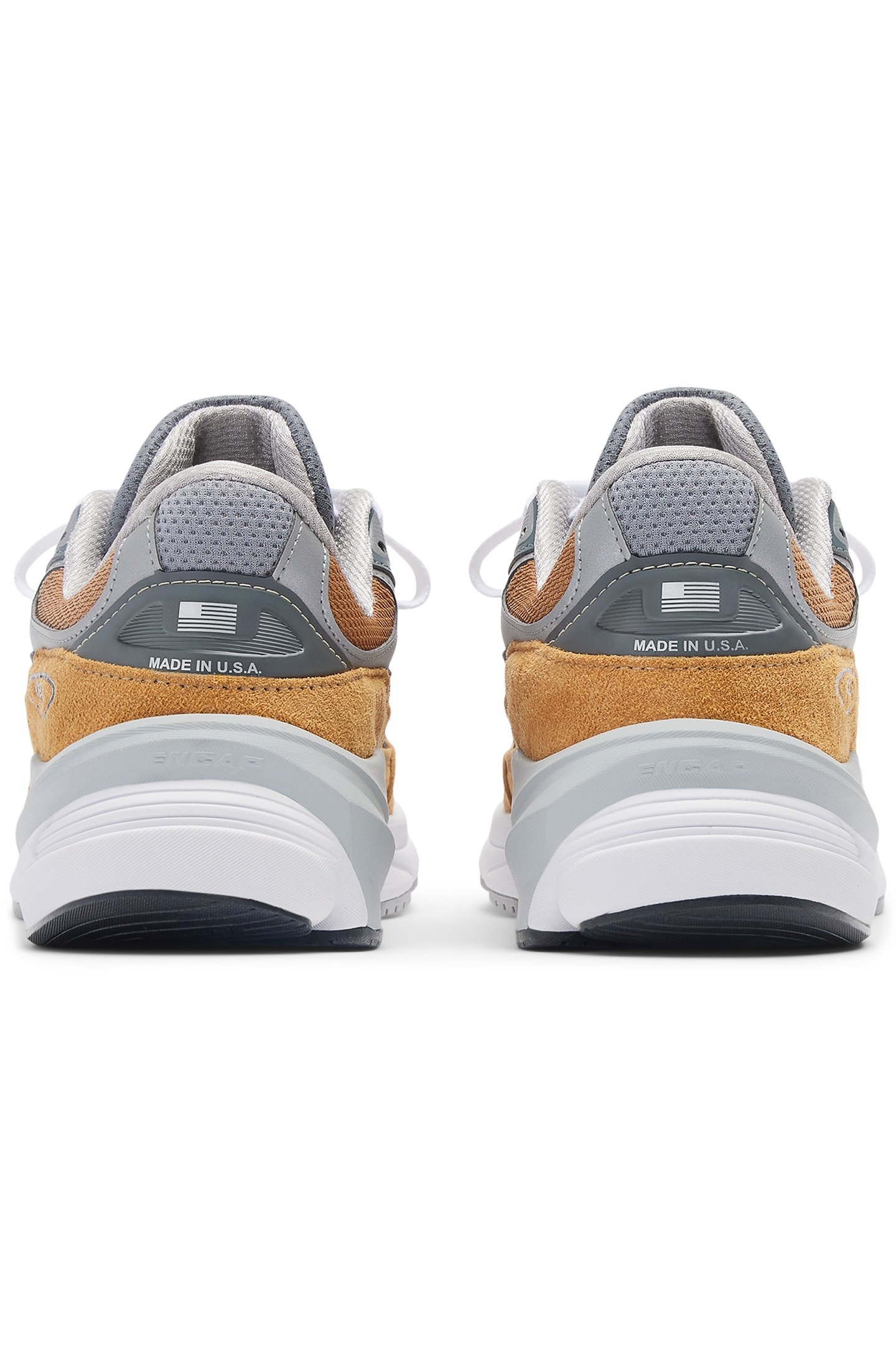 U990TN6 SNEAKERS IN ORANGE AND GREY 4