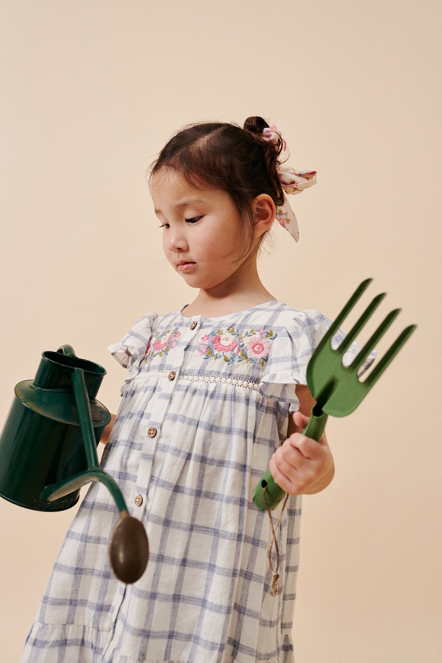 DRESS CARLINA BLUE RIVER CHECKS 5