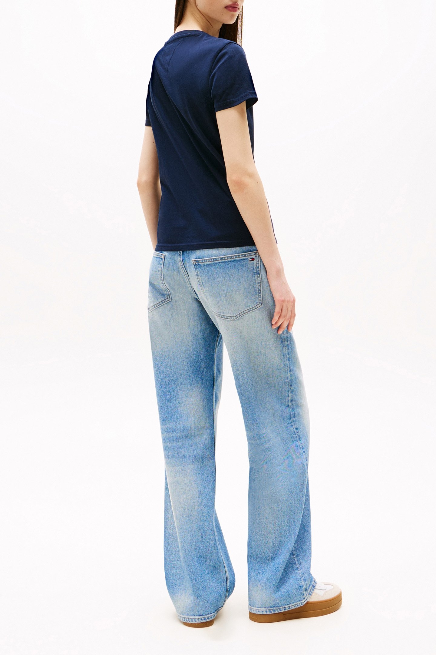 TJW REG ESSENTIAL LO T-SHIRT, SLIM FIT, DARK NIGHT NAVY 3