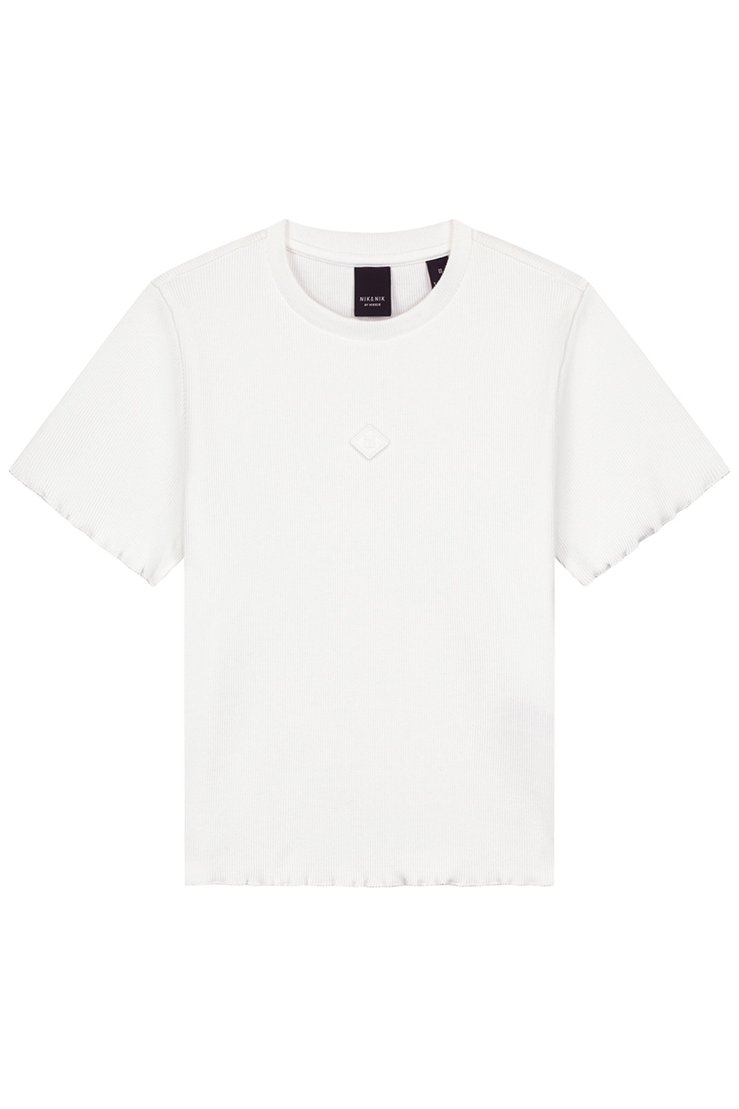 RIB T-SHIRT OFF WHITE 1