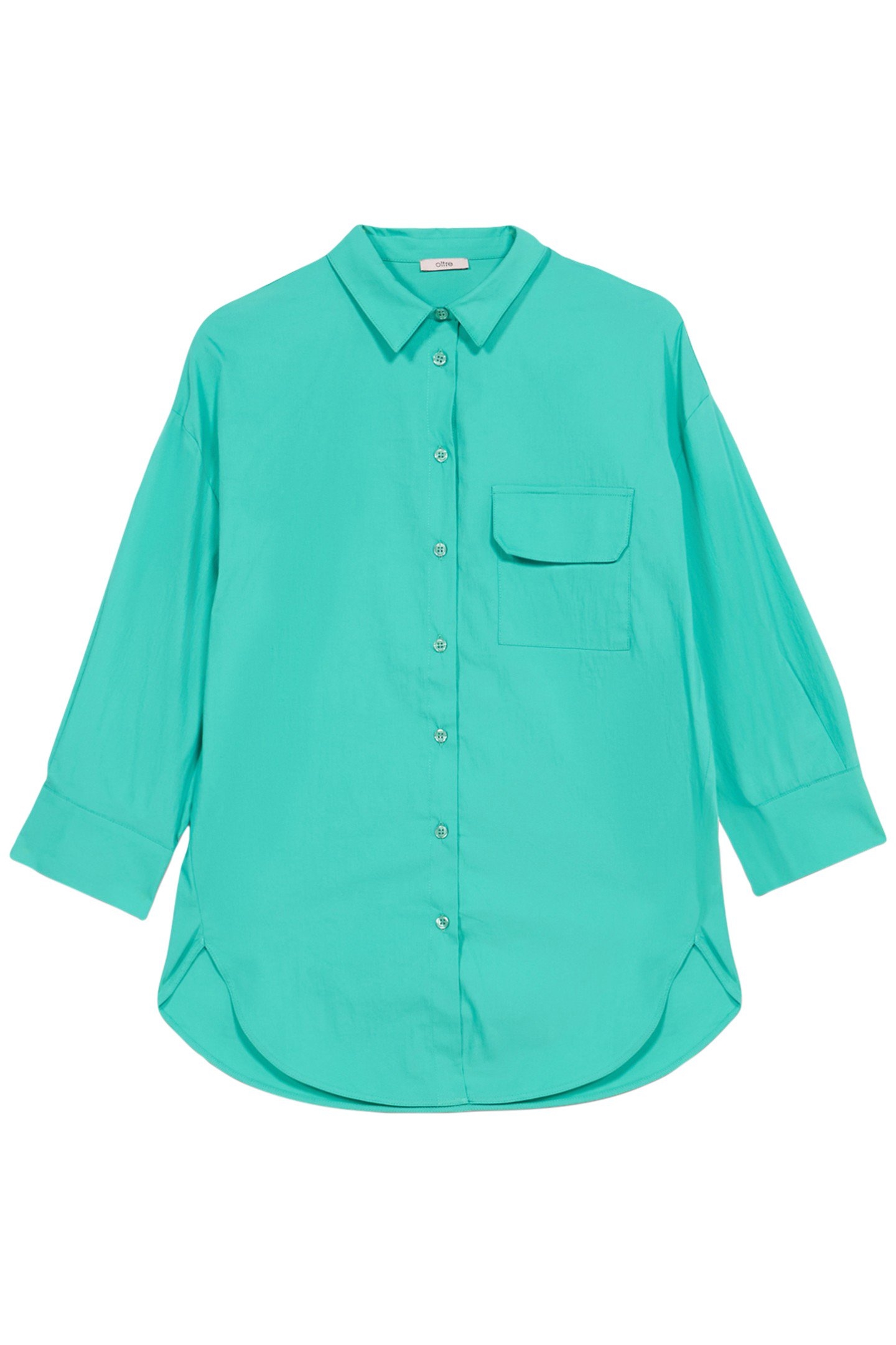 OVERSIZED POPLIN SHIRT BLUE 3