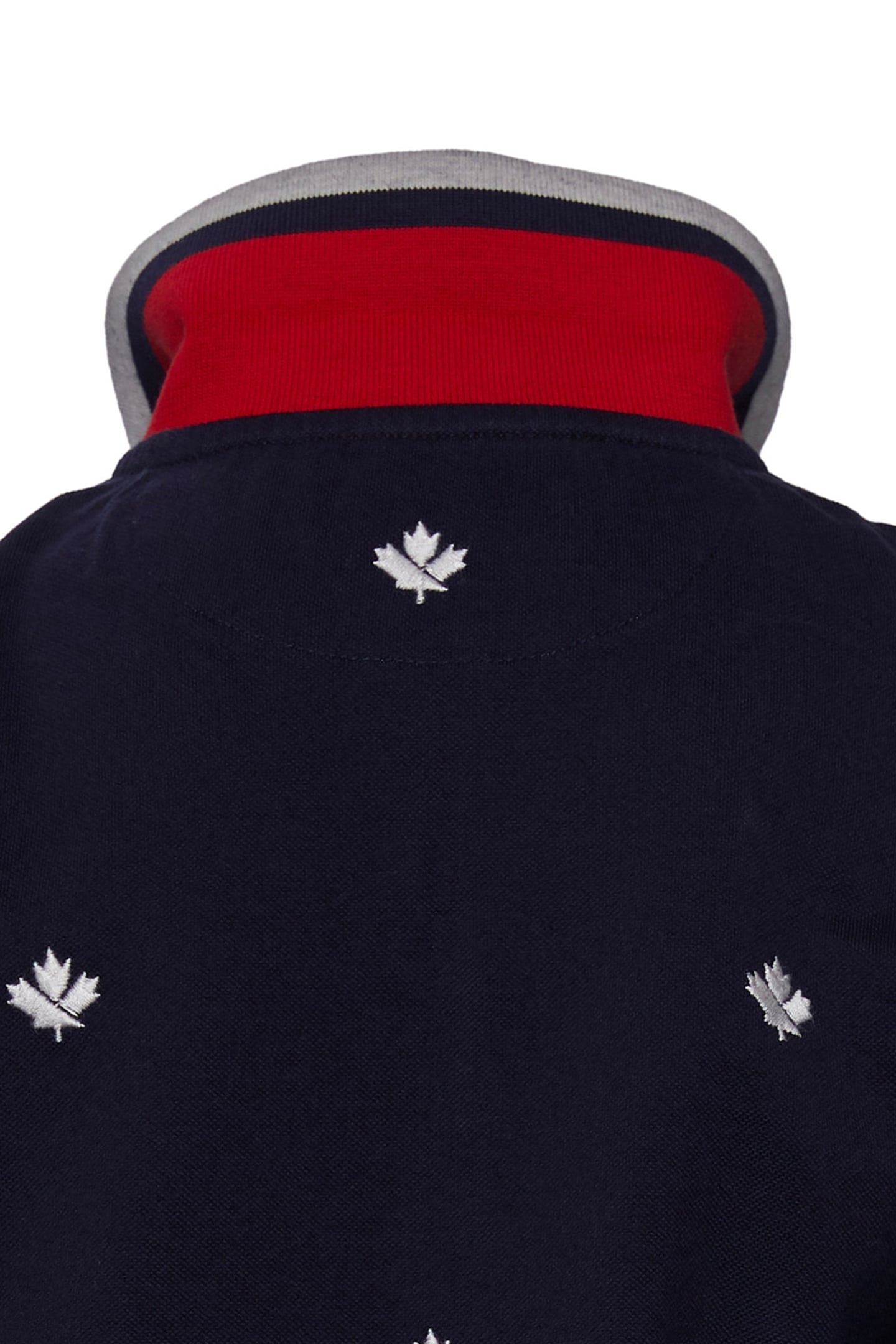 CUSTOM FIT COTTON POLO IN BLUE 4