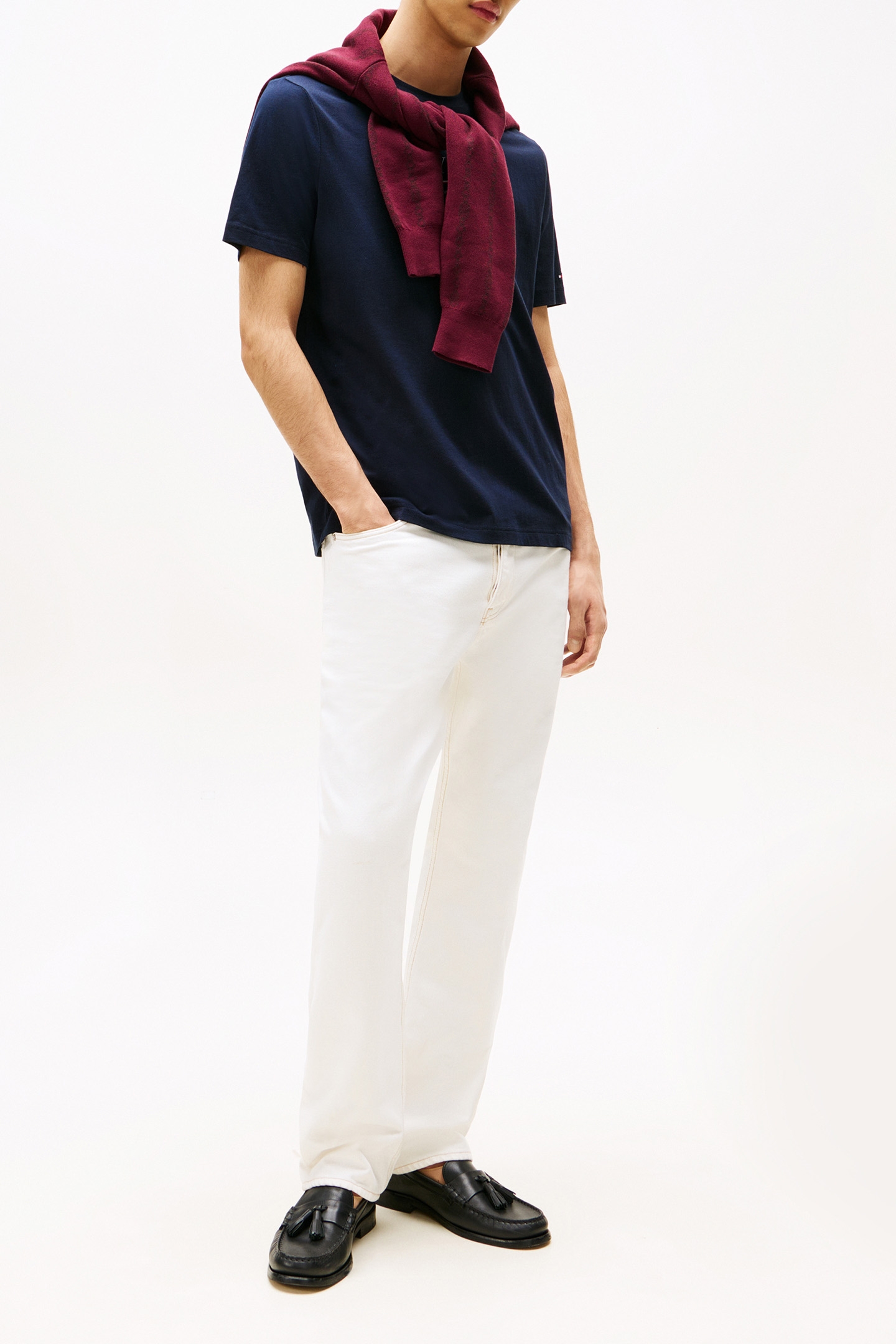 LOVE HILFIGER DESERT SKY STANDARD FIT T-SHIRT, DARK BLUE 4