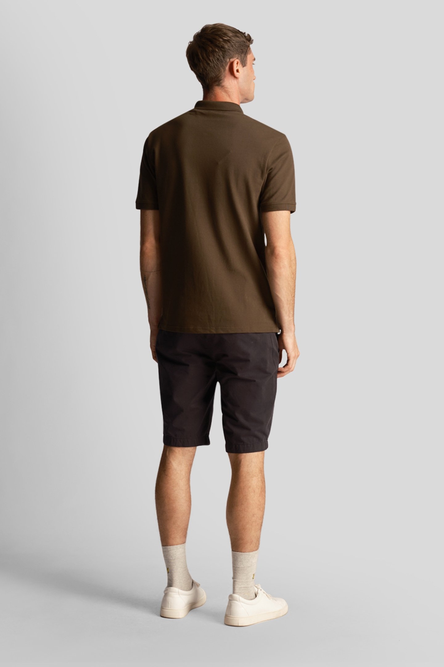 ANFIELD CHINO SHORT JET BLACK 2