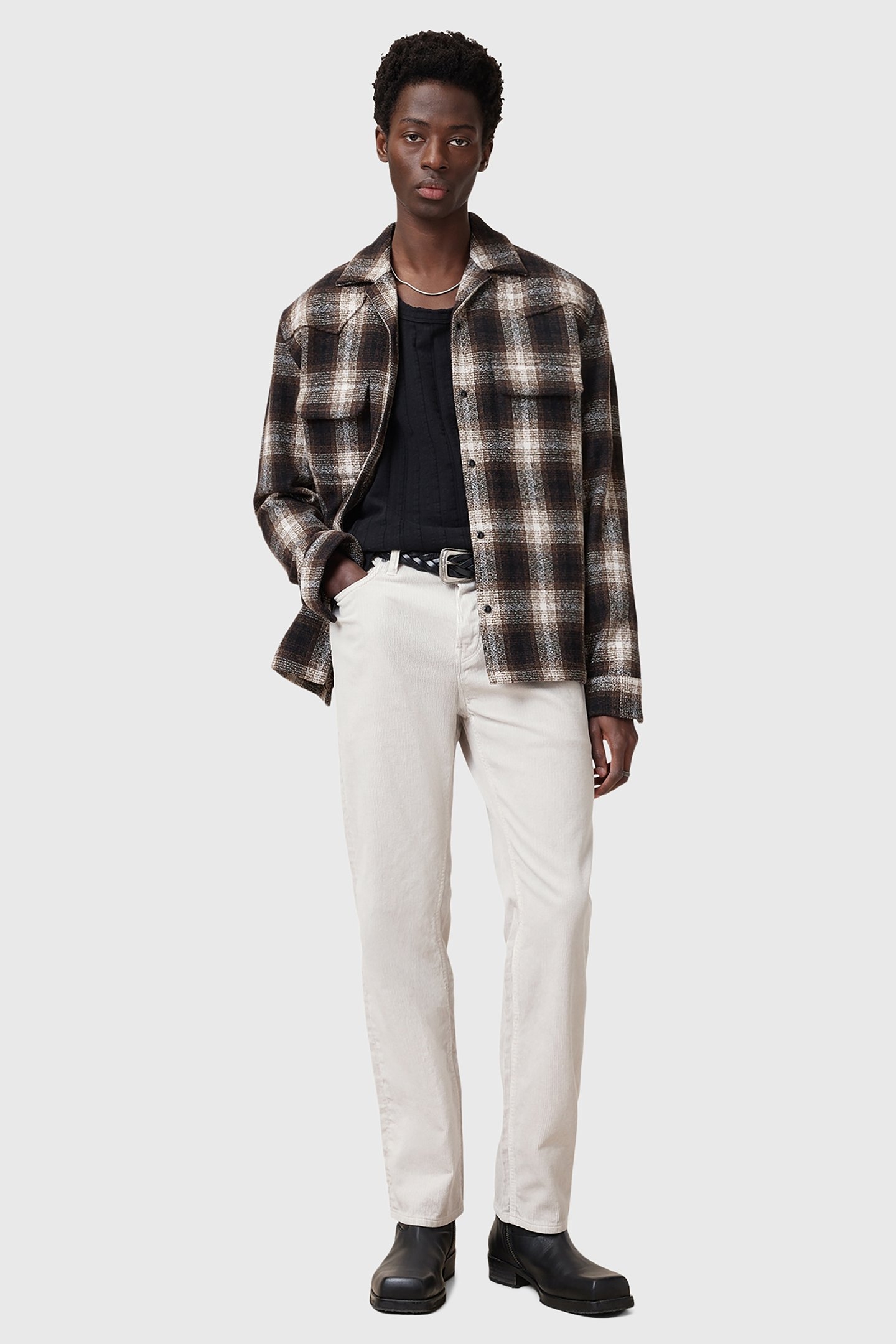 REID CORDUROY CREAM TAUPE 5