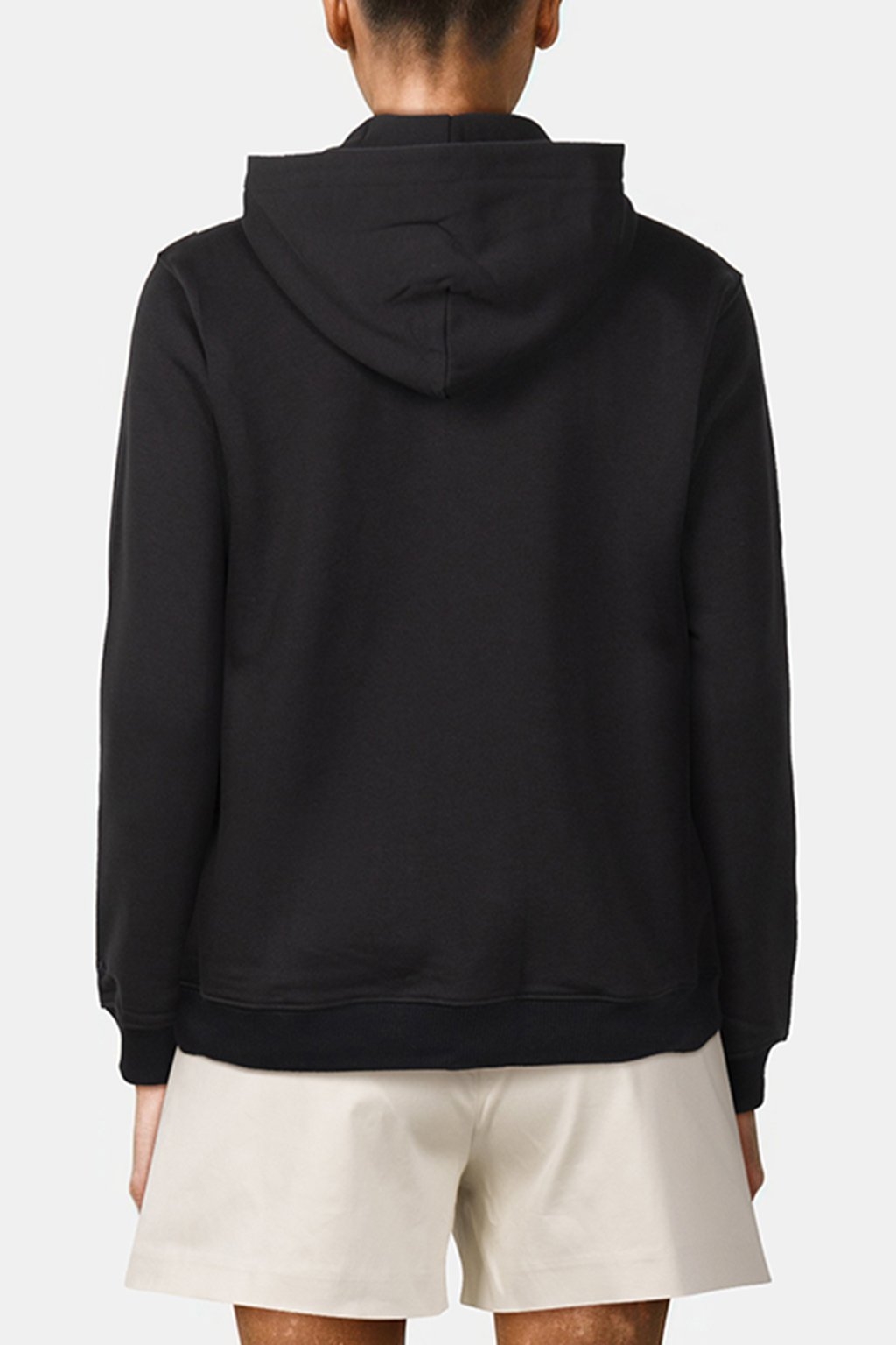 BERGEDE LOOSE FIT ZIP HOODY BLACK 5