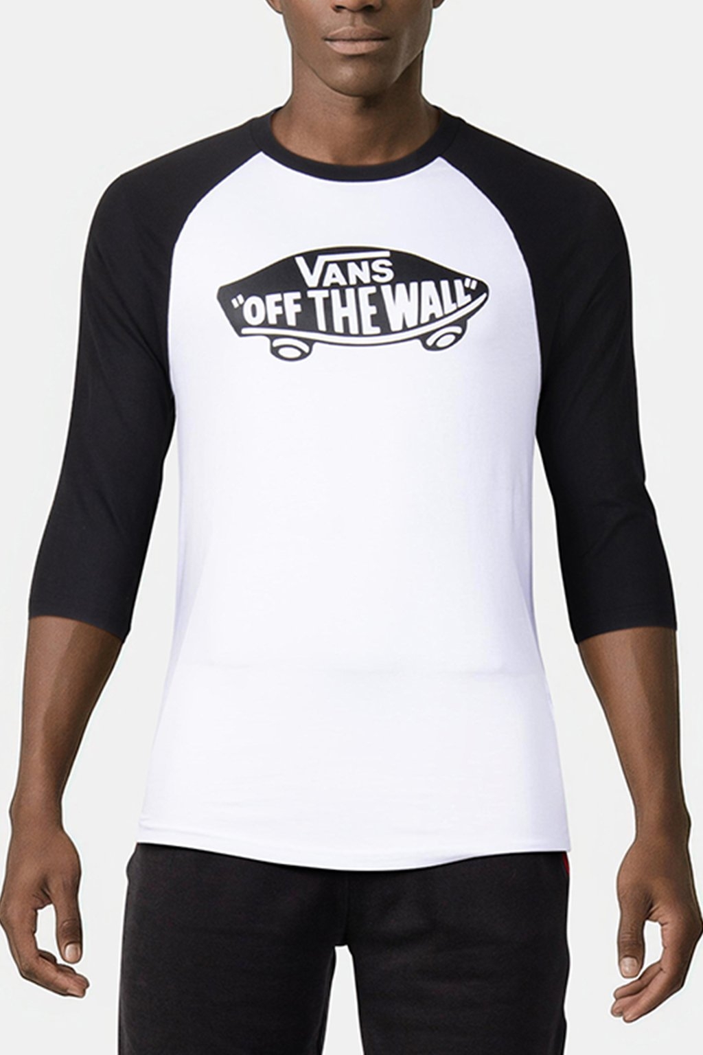 STYLE 76 RAGLAN WHITE/BLACK 1