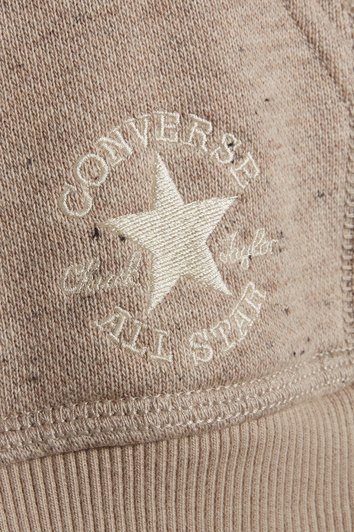 CONVERSE GO-TO GOLD STANDARD NEPPED HOODIE PAPYRUS 3