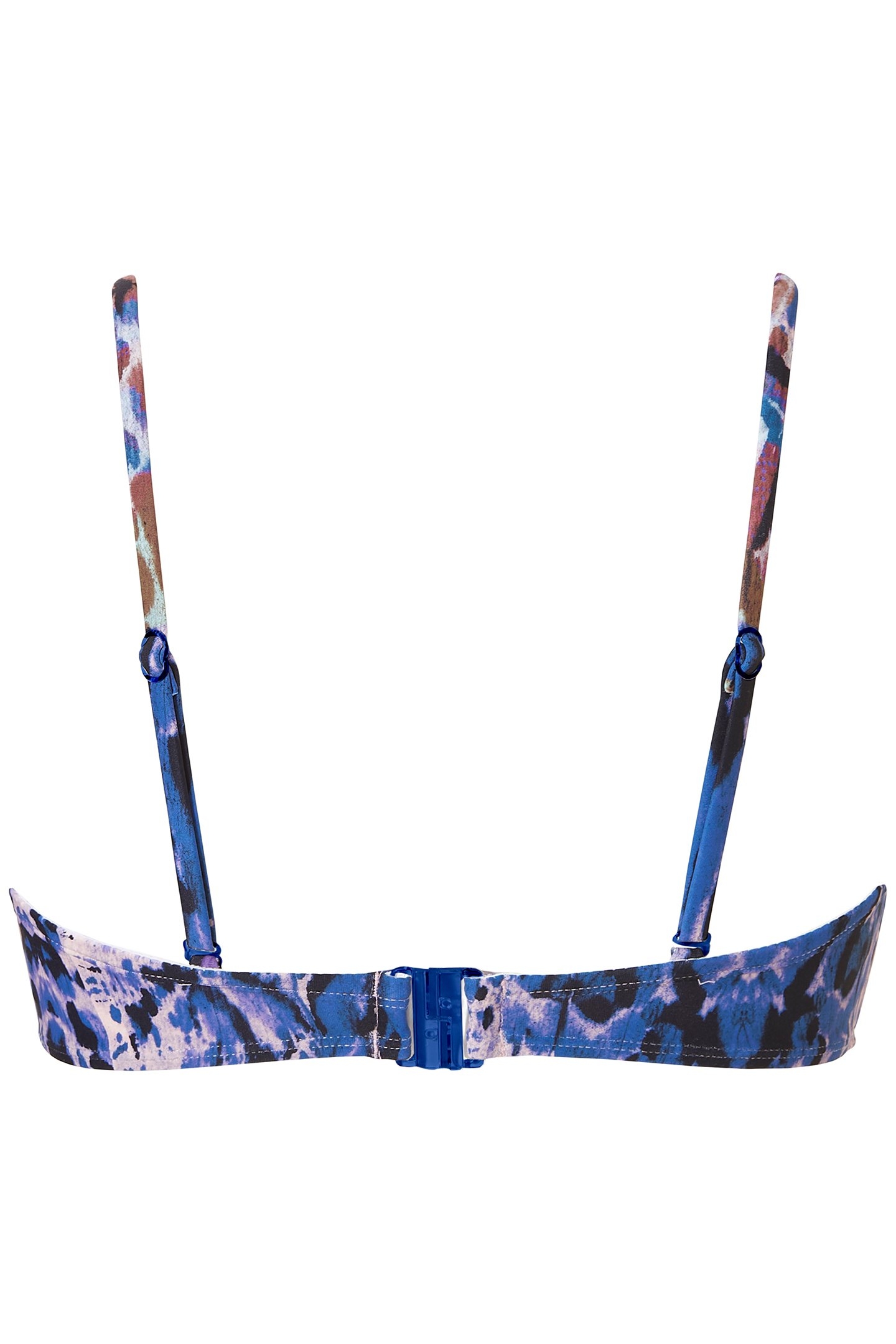 SW BRA TSHIRT BANDEAU BRITT ZANZIBAR BLUE/PINK 2