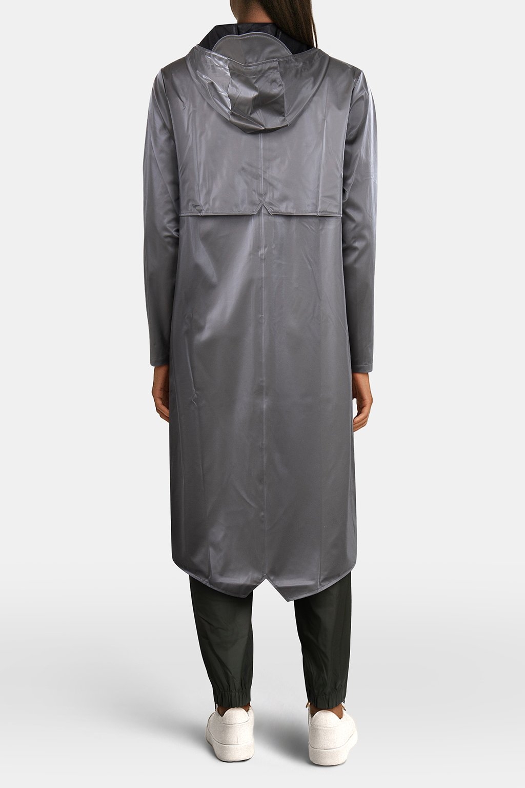 LONGER JACKET W3 METALLIC GREY UNISEX 4