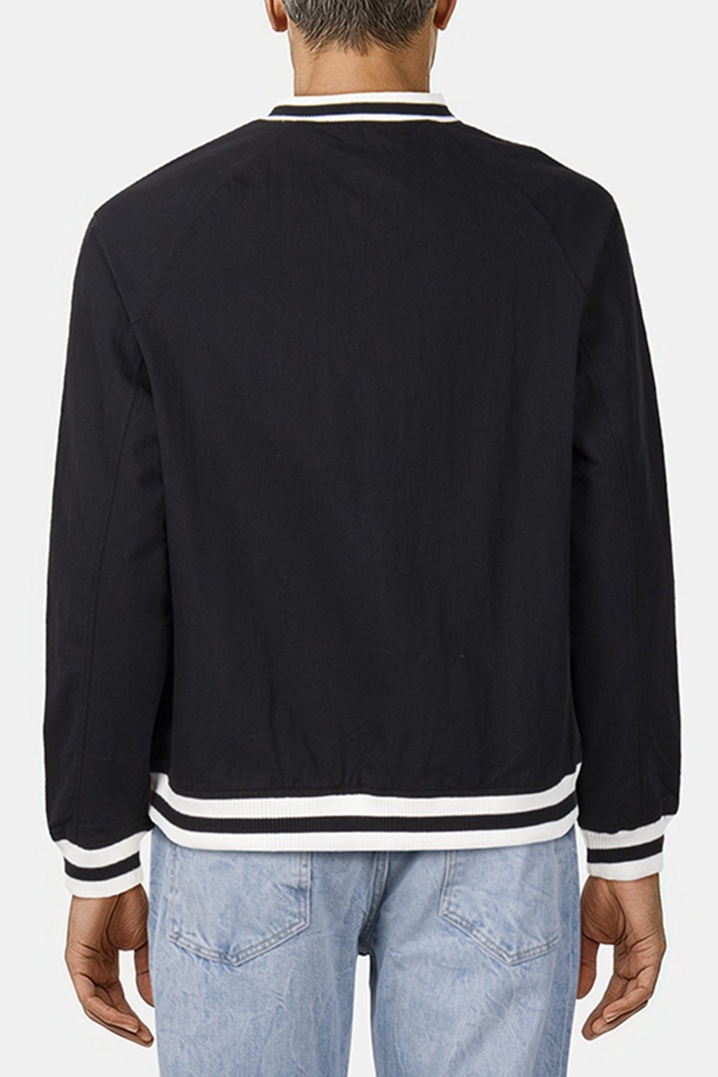 REVERSIBLE BOMBER JACKET BLACK 2