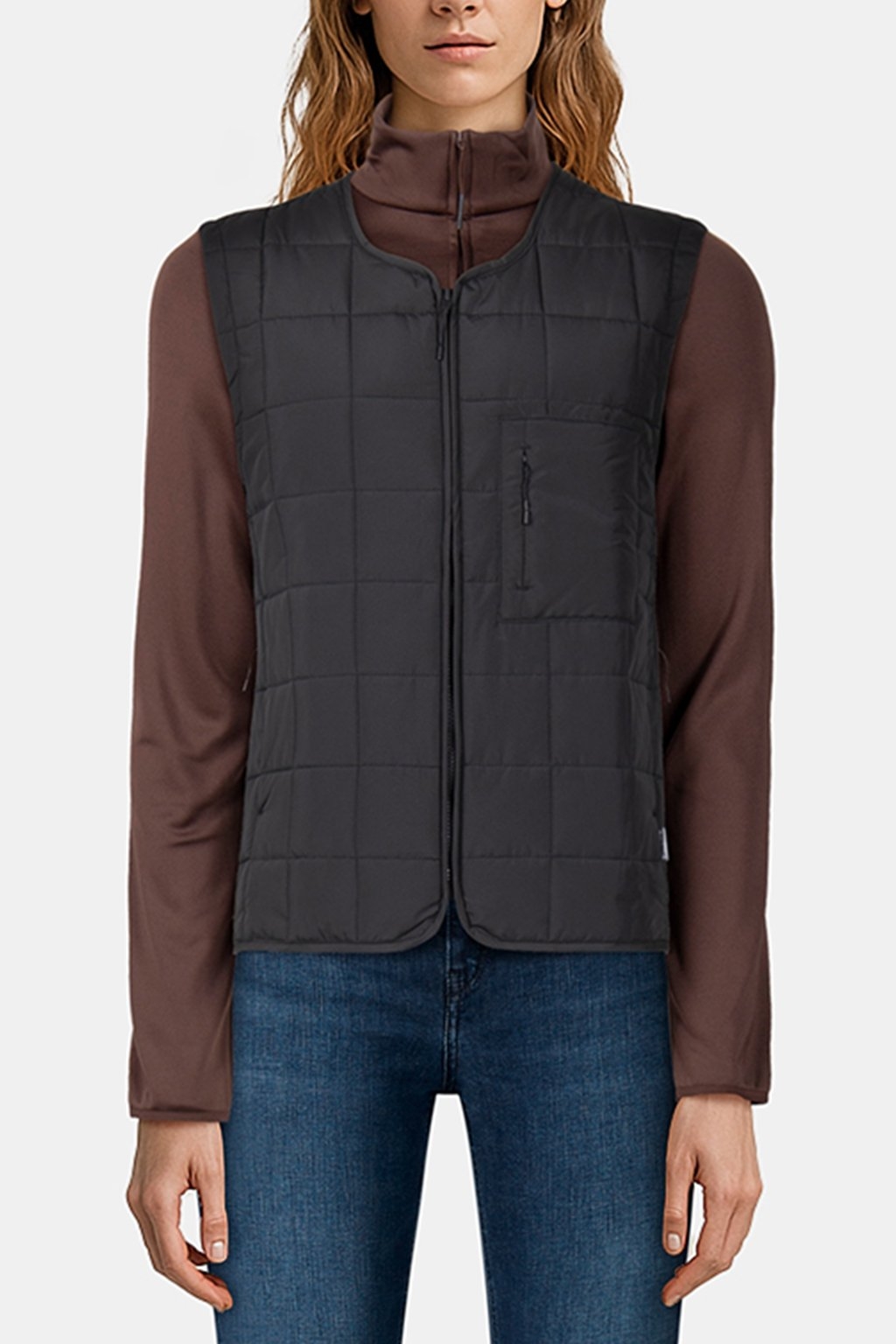 LINER VEST W1T1 BLACK UNISEX 2