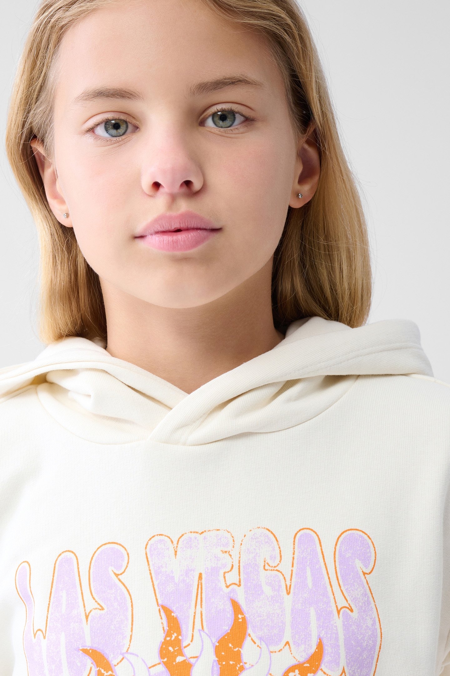 GIRLS GBM-SBARIZONA HOODIE OFFWHITE 6