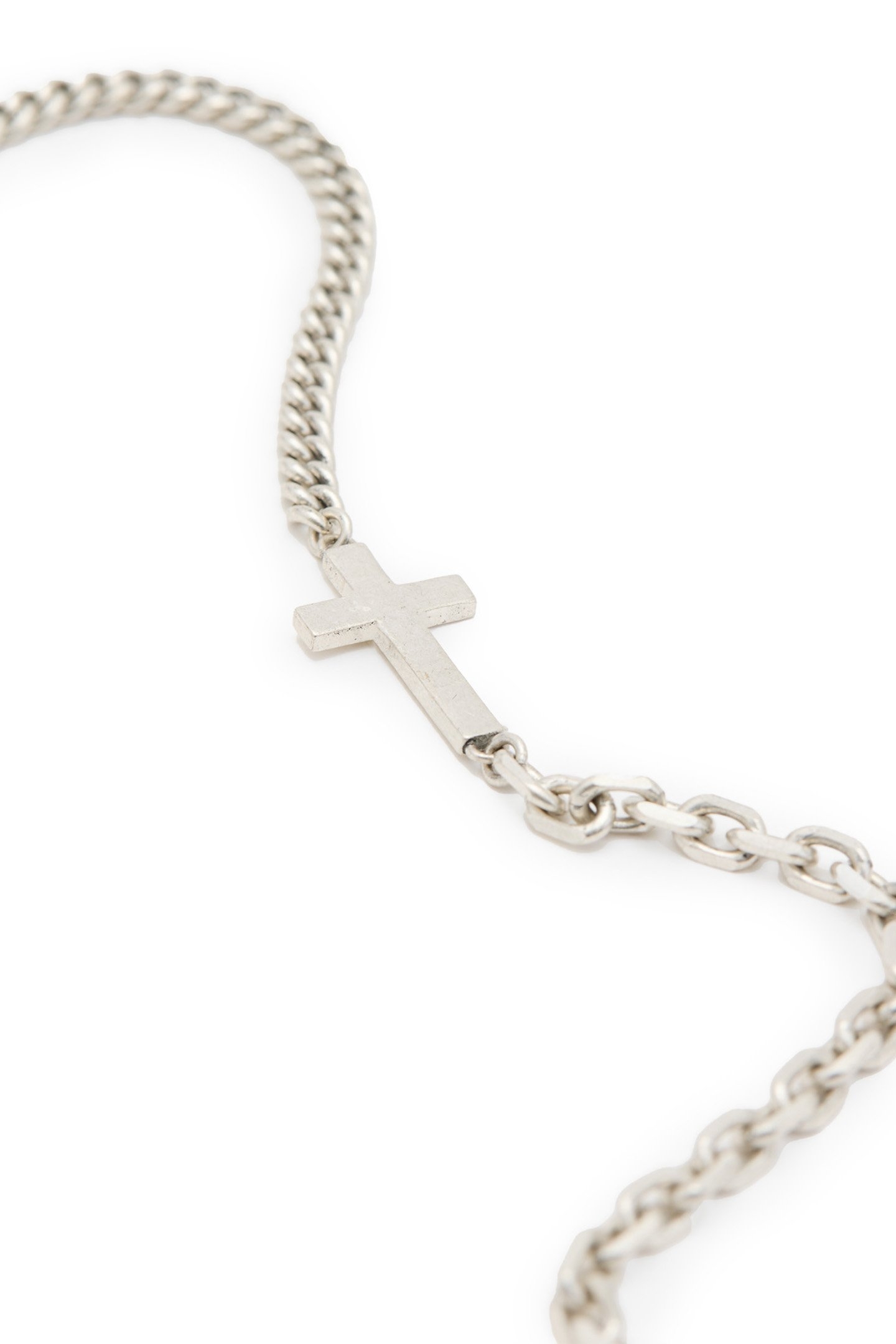 RUBEN CHAIN NECKLACE WARM SILVER 4