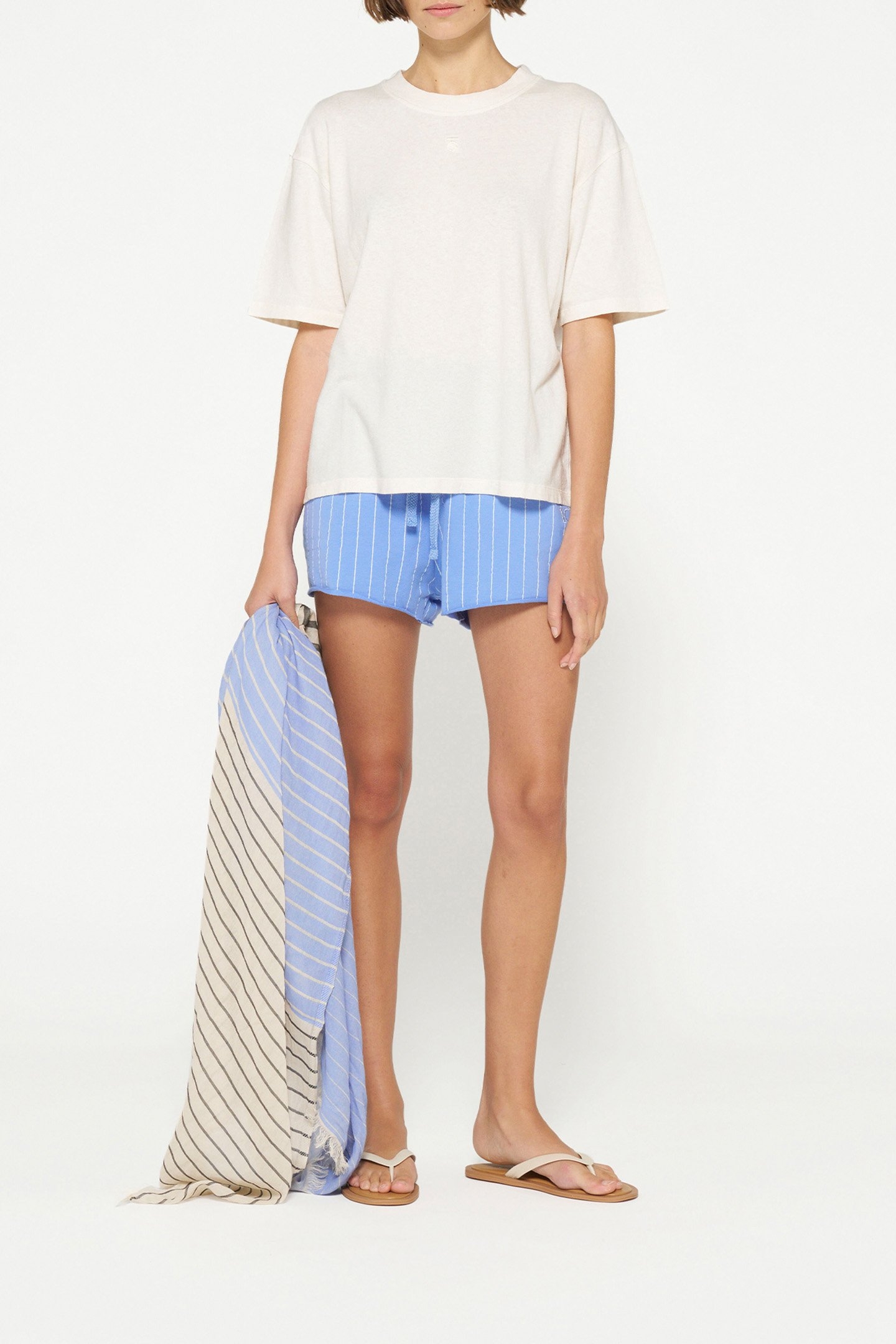 PERFECT TEE LINEN ECRU 2