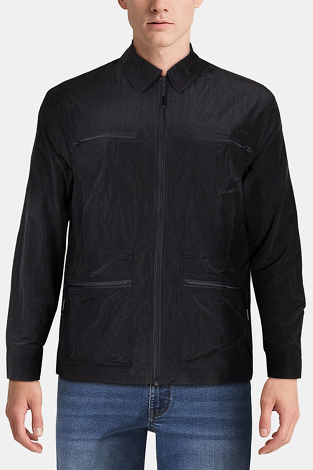 KANO OVERSHIRT BLACK UNISEX 2