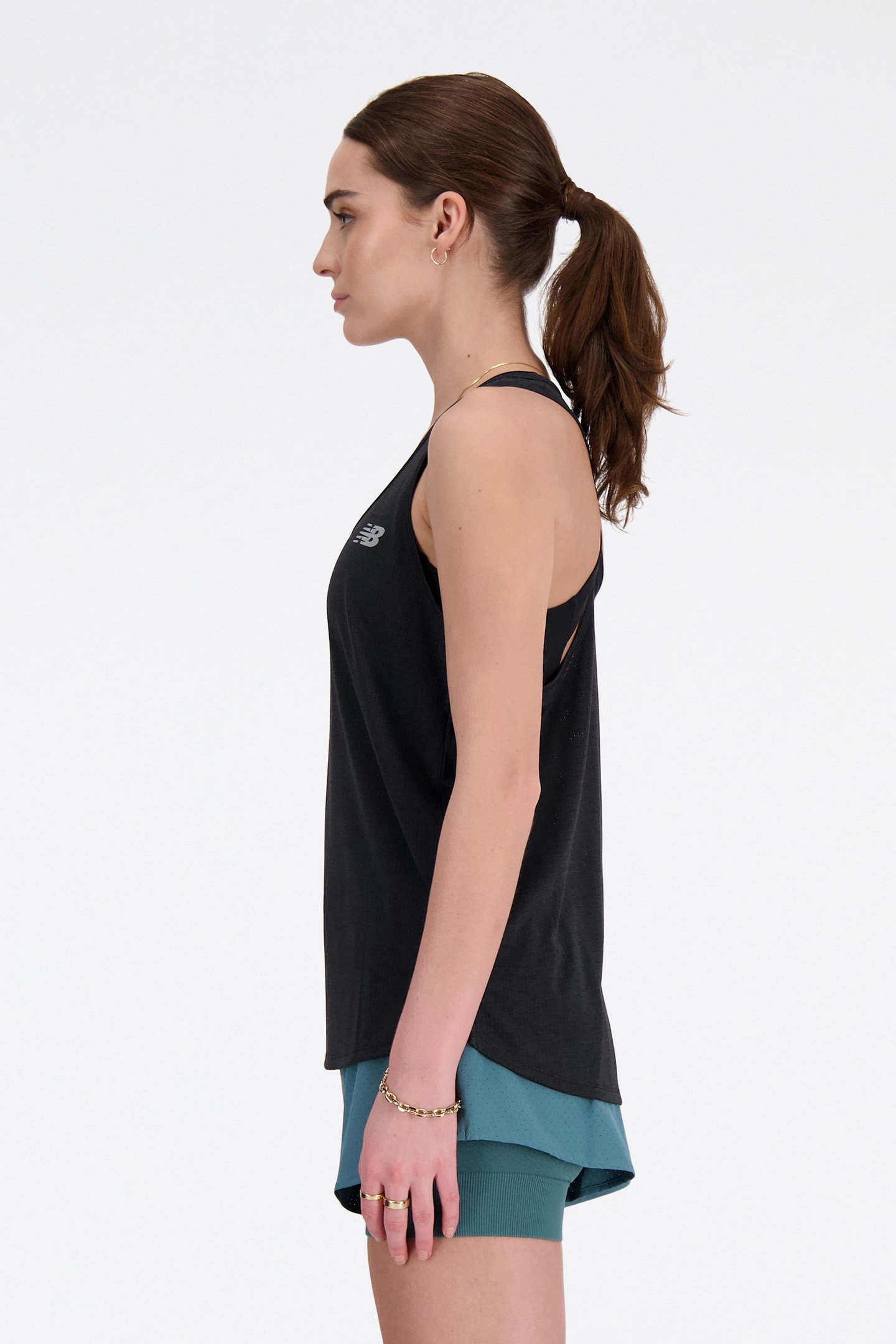 ATHLETICS VEST IN BLACK 5