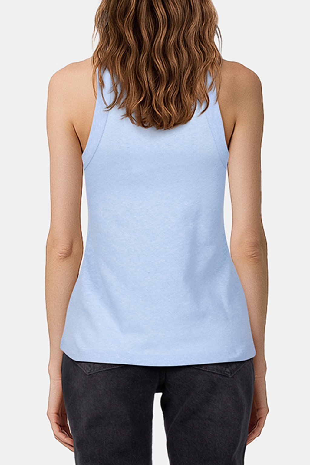 LINEN TOP COTTON BLUE 2