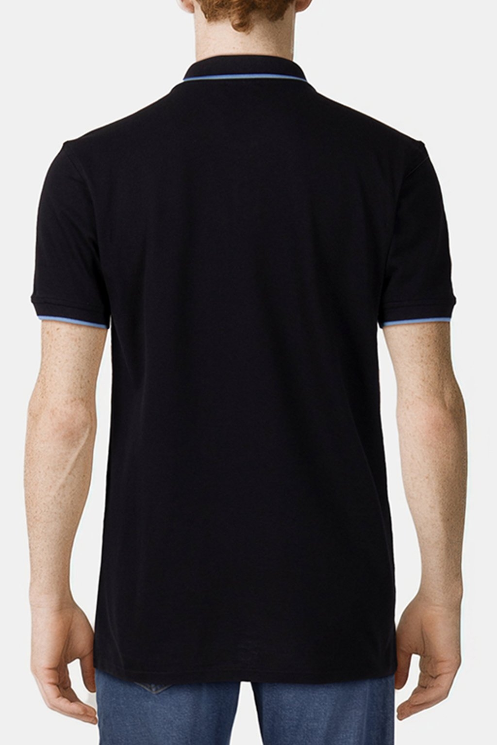 REG POLO SS ZEB BADGE BLACK 2