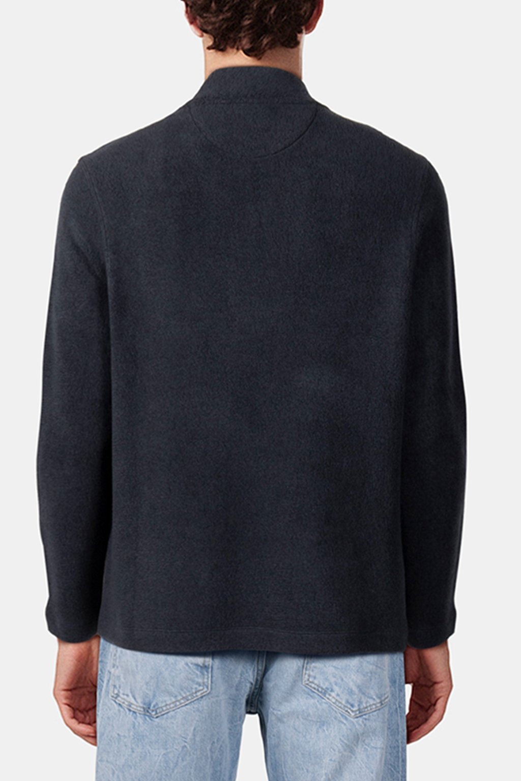 ZIP SWEATSHIRT VERY DARK NAVY 2