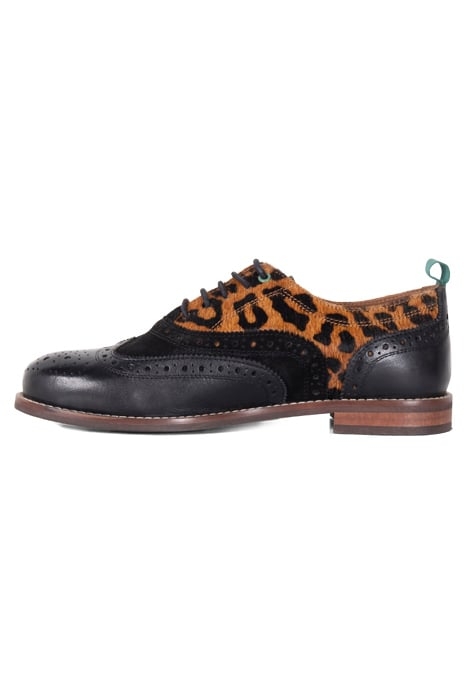 THISTLE LACE UP BROGUE DISP BLACK MULTI 3