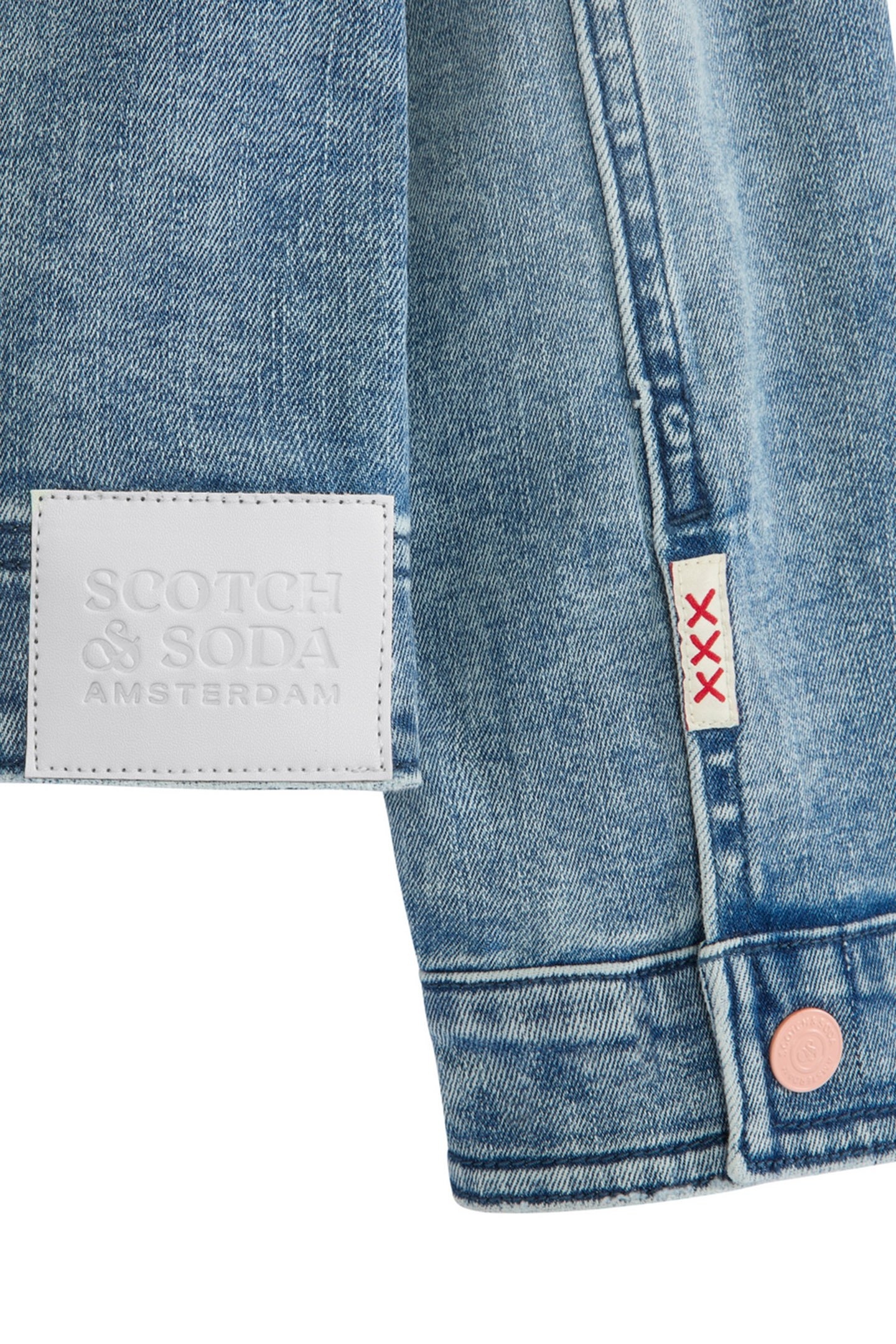 S&S GIRLS DENIM GROUP STRETCH DENIM FASHION JACKET COASTAL B 3