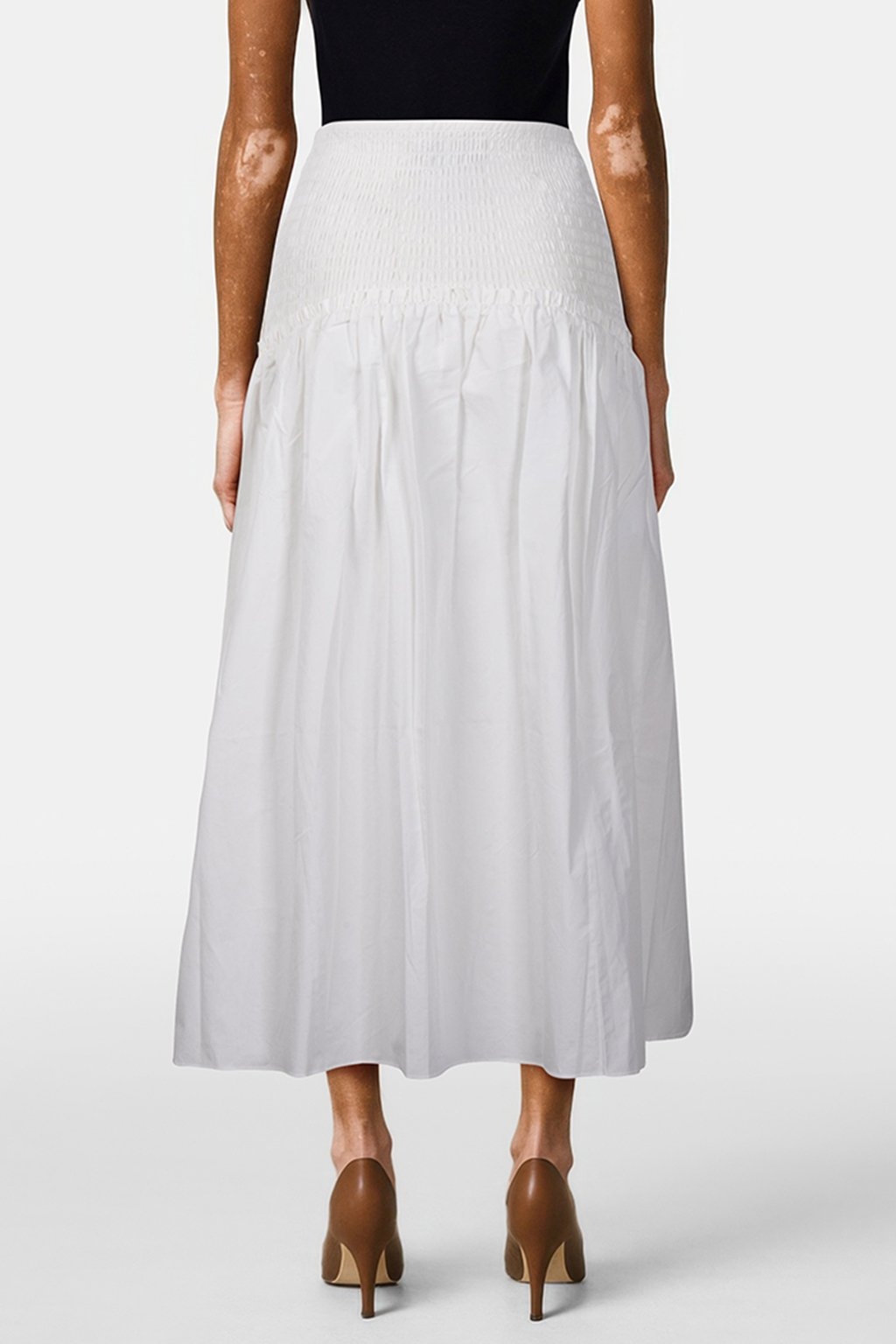 ALEX SKIRT CHALK WHITE 2