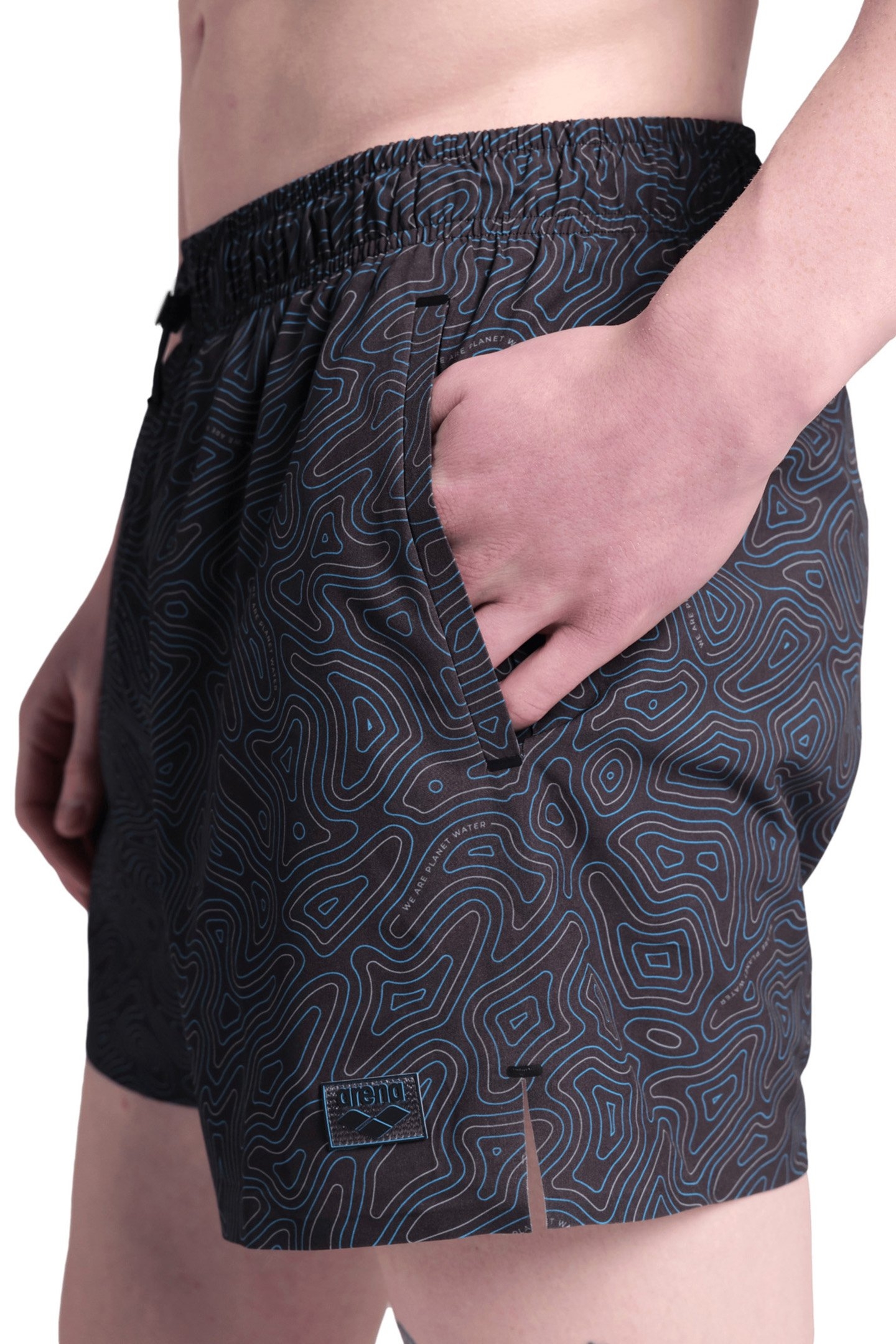 MEN'S ARENA EVO BEACH SHORT AO SEPIA MULTI 5