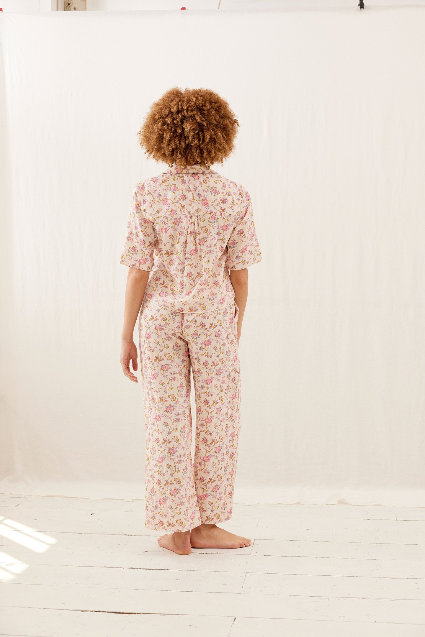 PAJAMAS SET LOUKA CREAM BUCOLIA FIELDS 2