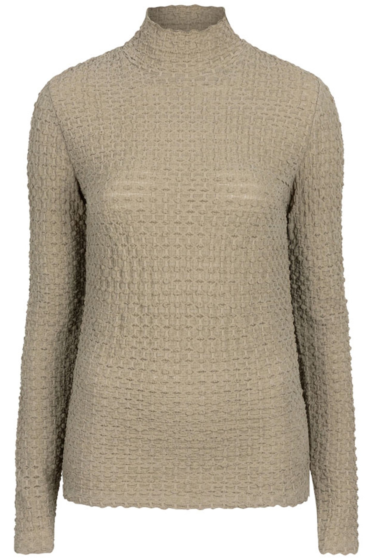 ZANE STRUCTURED LAYERING TOP SWAMP GREEN 3