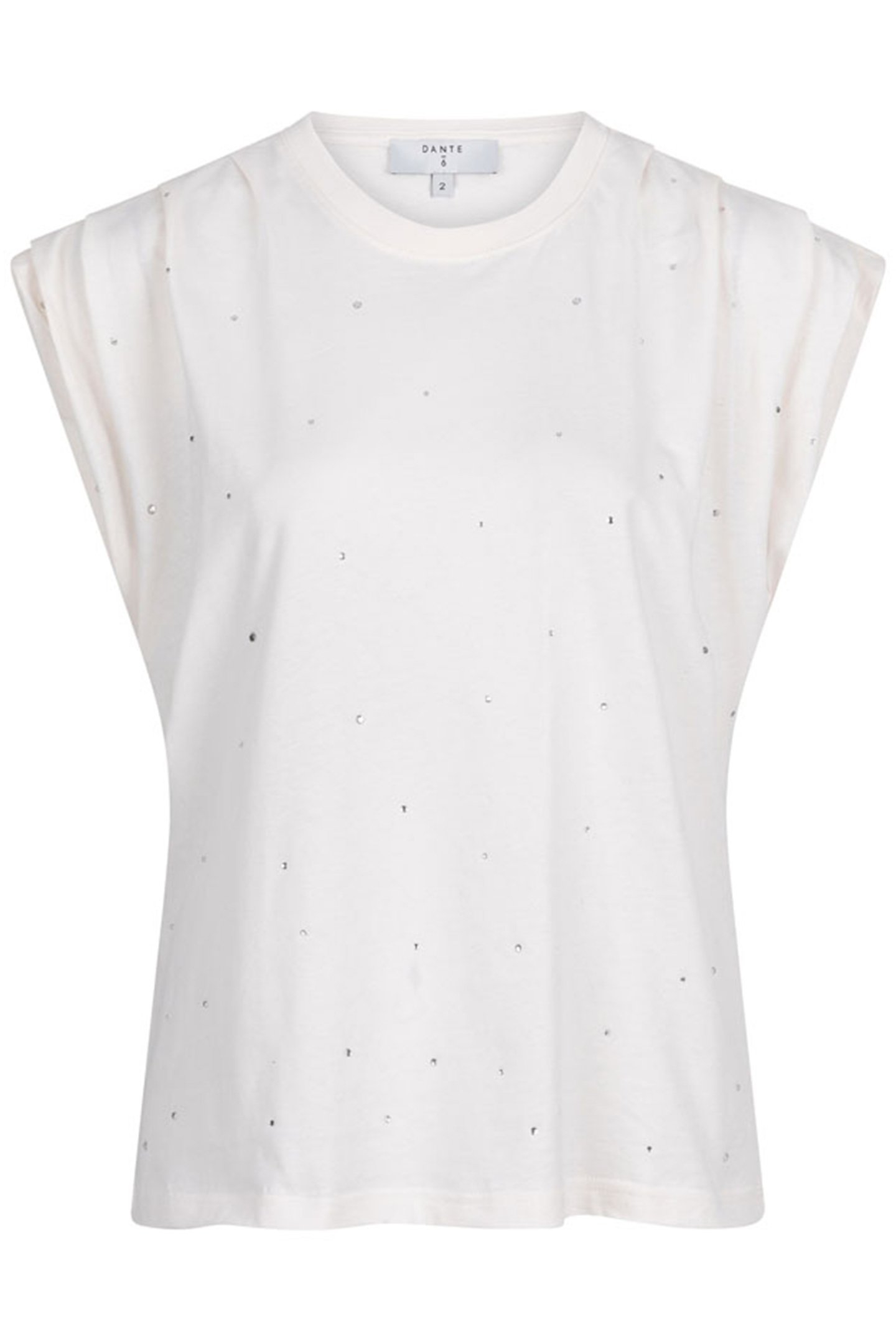 IDETY RHINESTONE TEE BUTTER CREAM 3