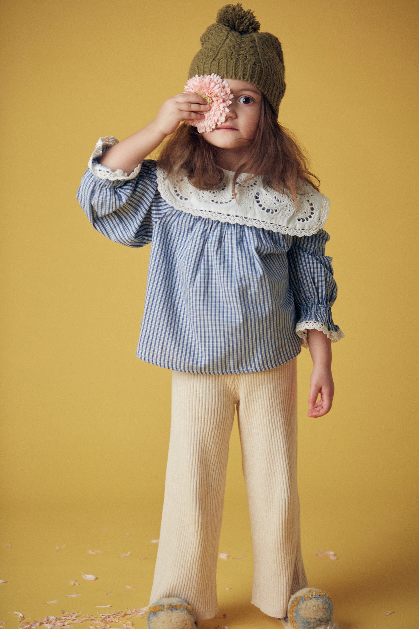 BLOUSE HENRIETTE BLUE SONNET VICHY 1