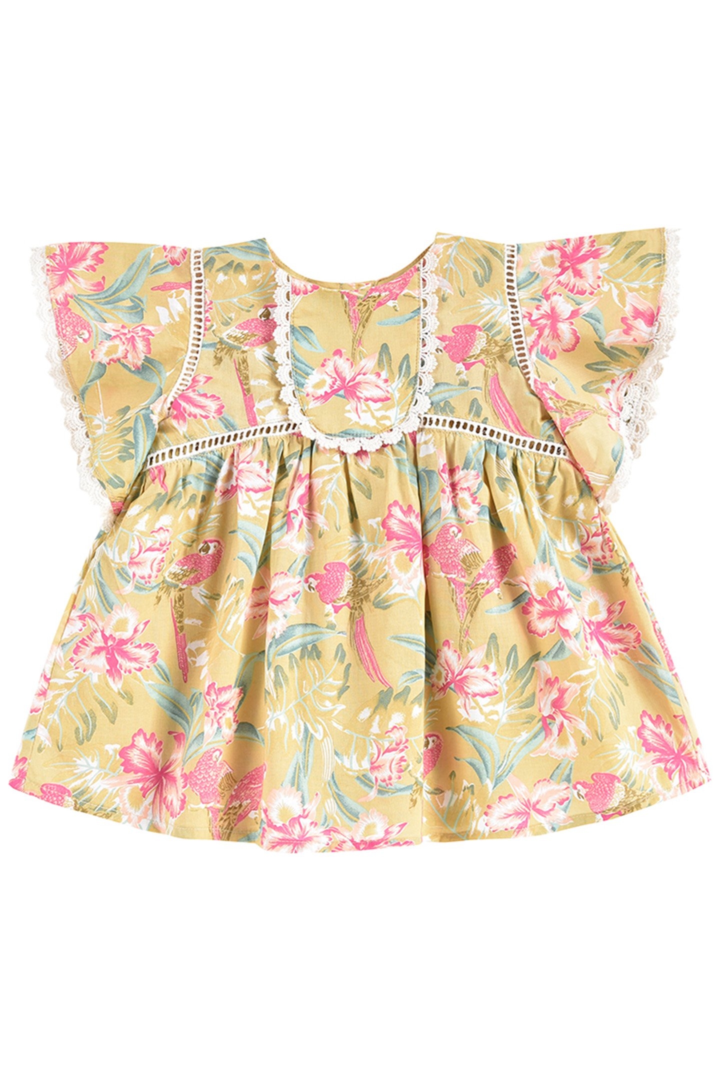 DRESS CHRISTINA SOFT HONEY PARROTS 2