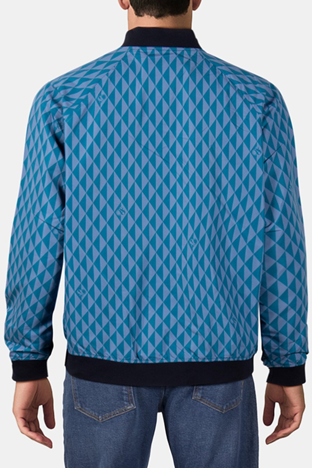 REVERSIBLE NYLON BOMBER JACKET NIGHT 2