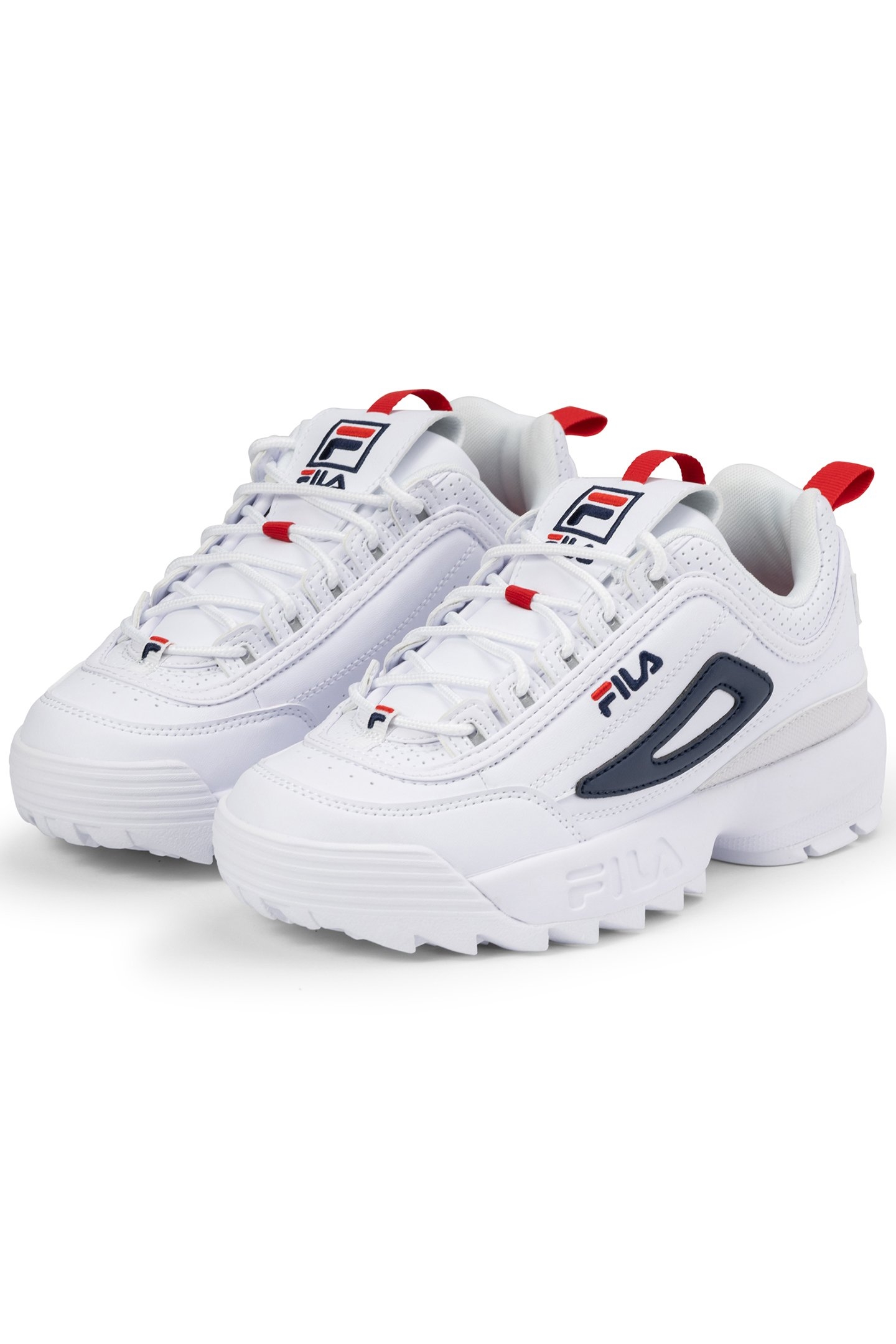 DISRUPTOR CB WMN WHITE-FILA NAVY 2