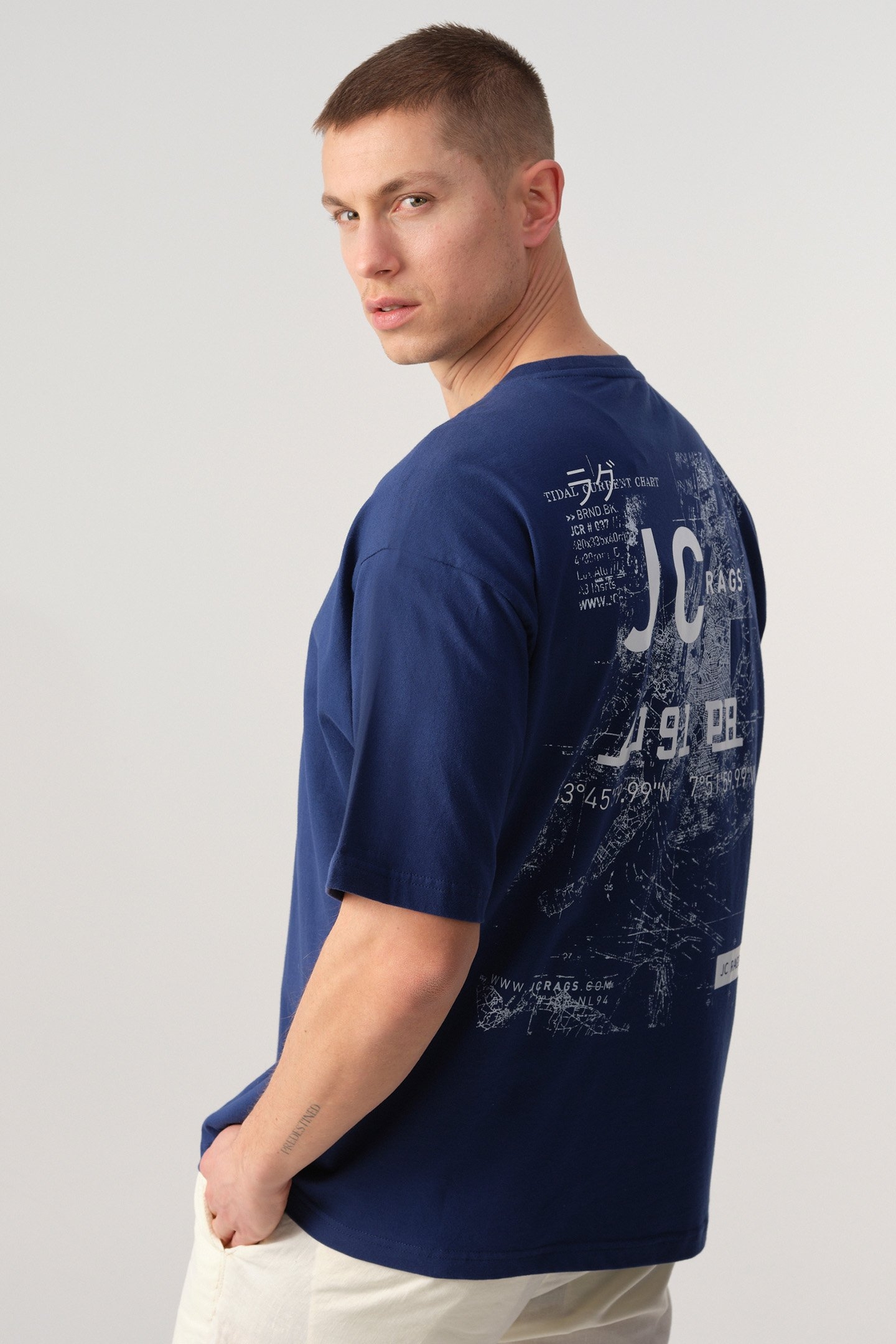 THOMAS T-SHIRT KM BLUE DEPTHS 4