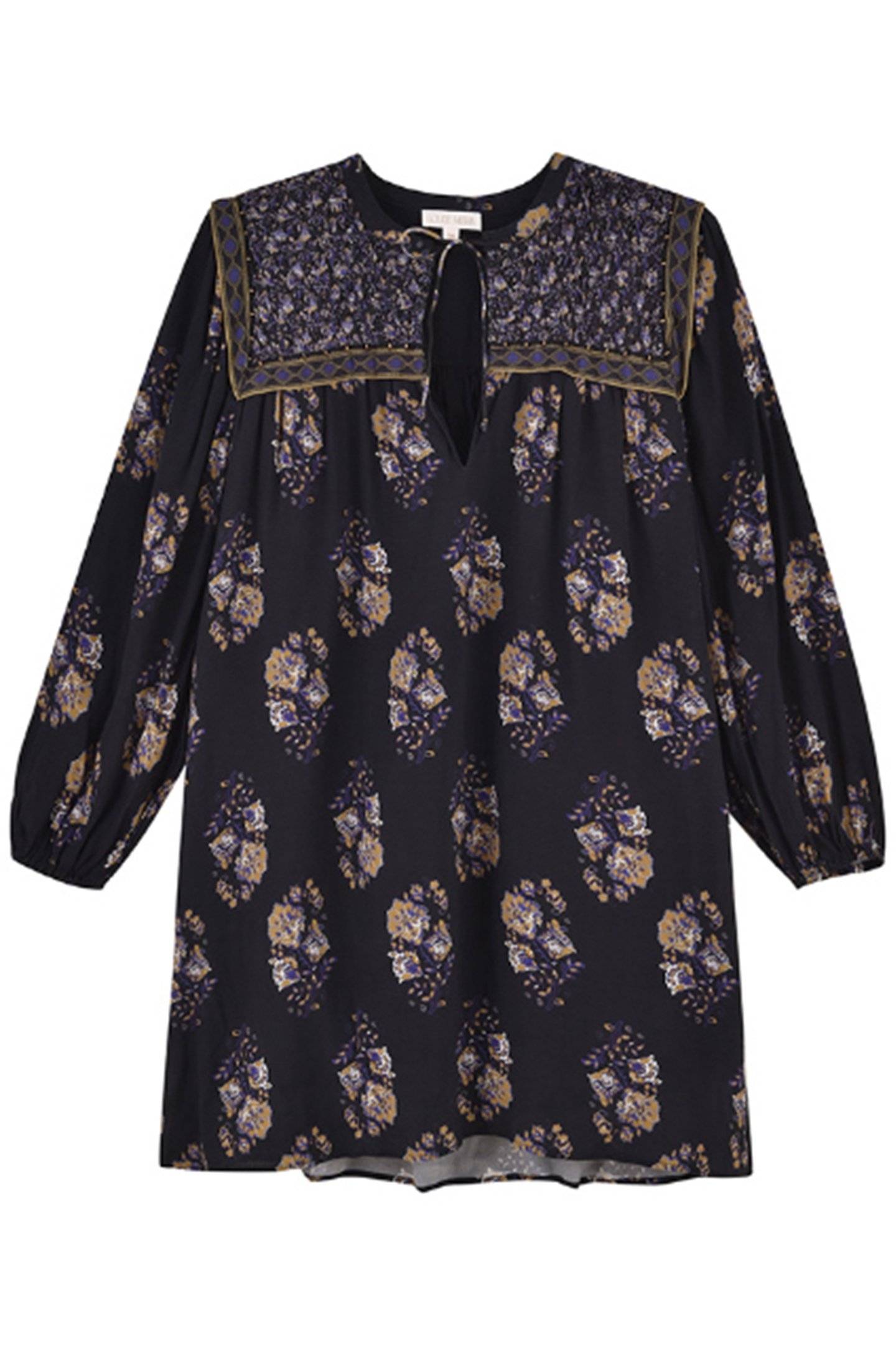 DRESS LAURETTE BLUE NIGHT BOUQUETS 3