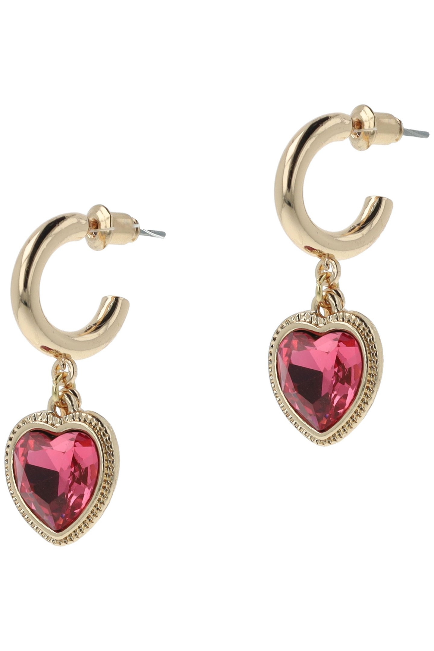 PINK HEART HOOPS 3
