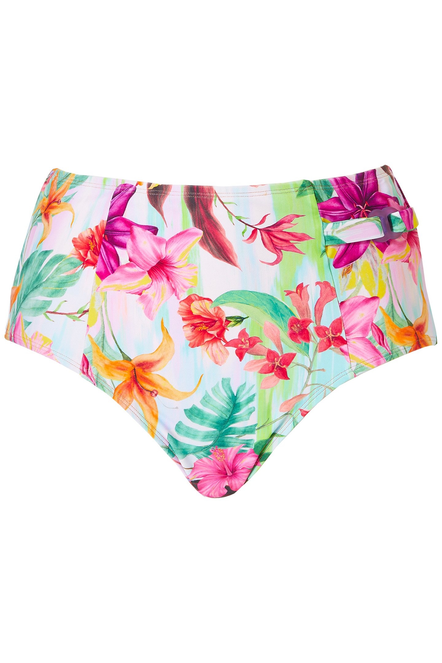 SW BO. BRIEF HIGH WAIST BARBADOS FLOWER GRAPHIC FLOWER 1