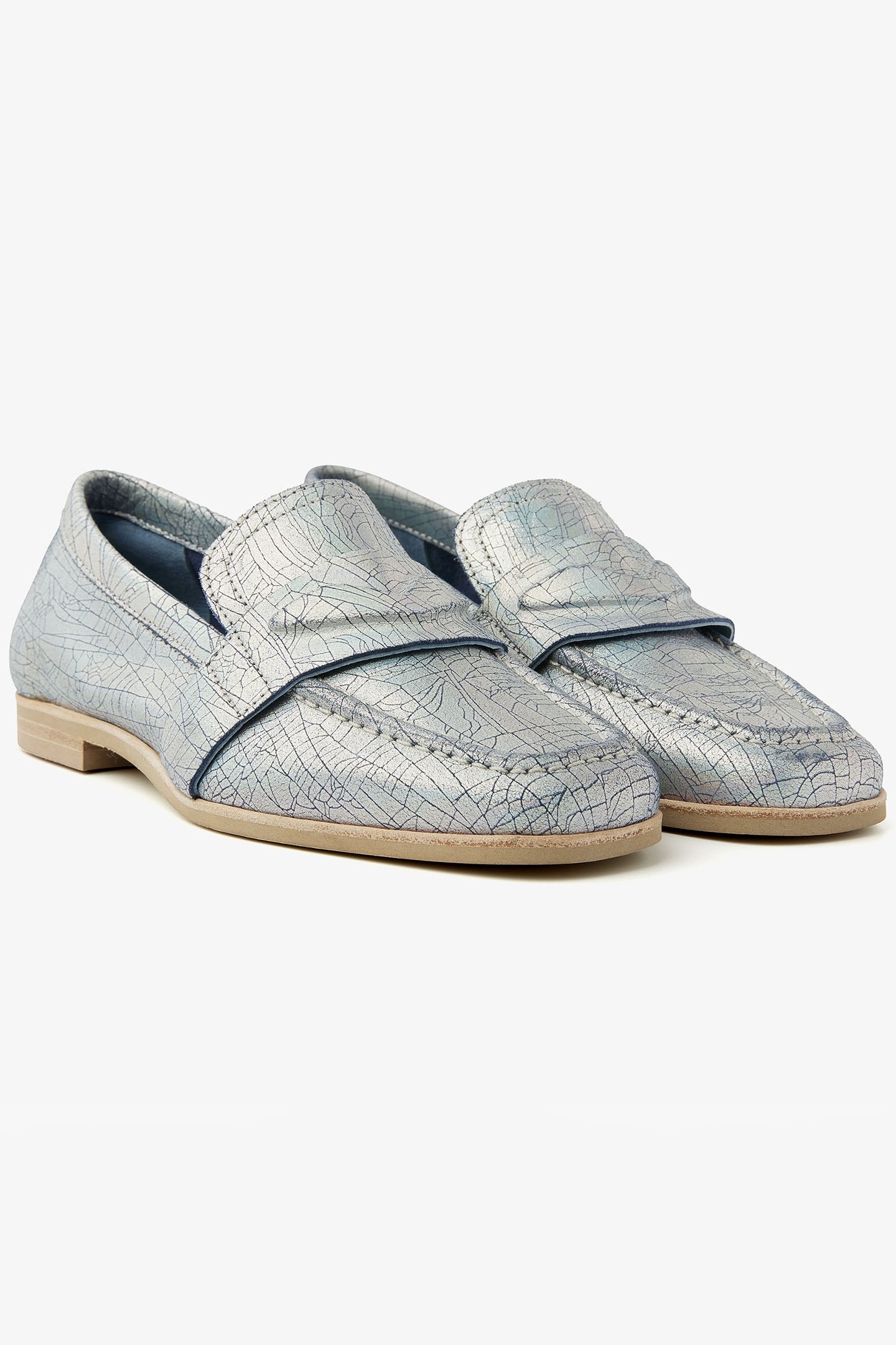 CHIARA RAY METALIC BLAUW 4