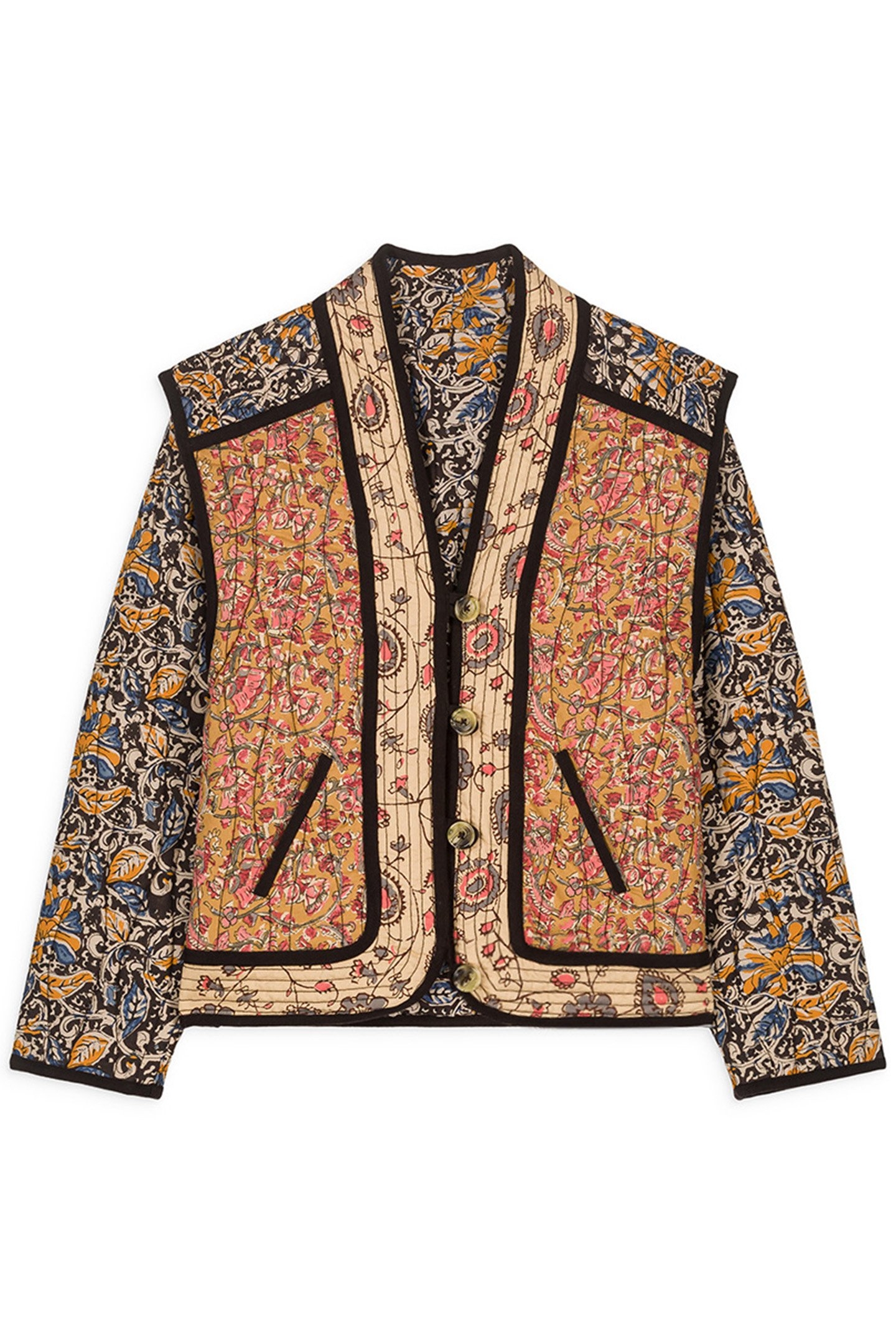 JACKET NELINA HONEY-CHARCOAL POEM 2