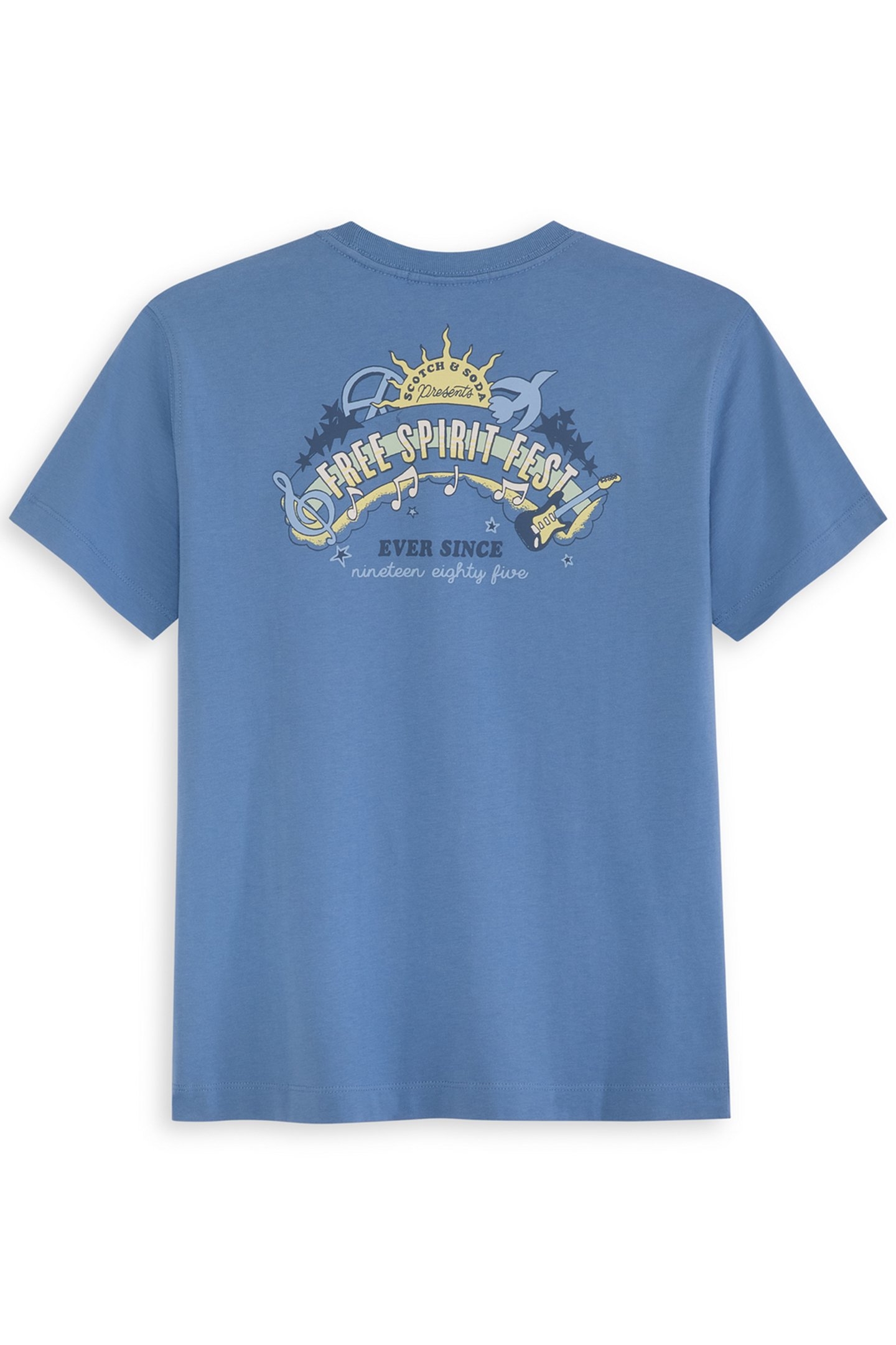 BOYS GRAPHIC TEE BLUE/GREY 2