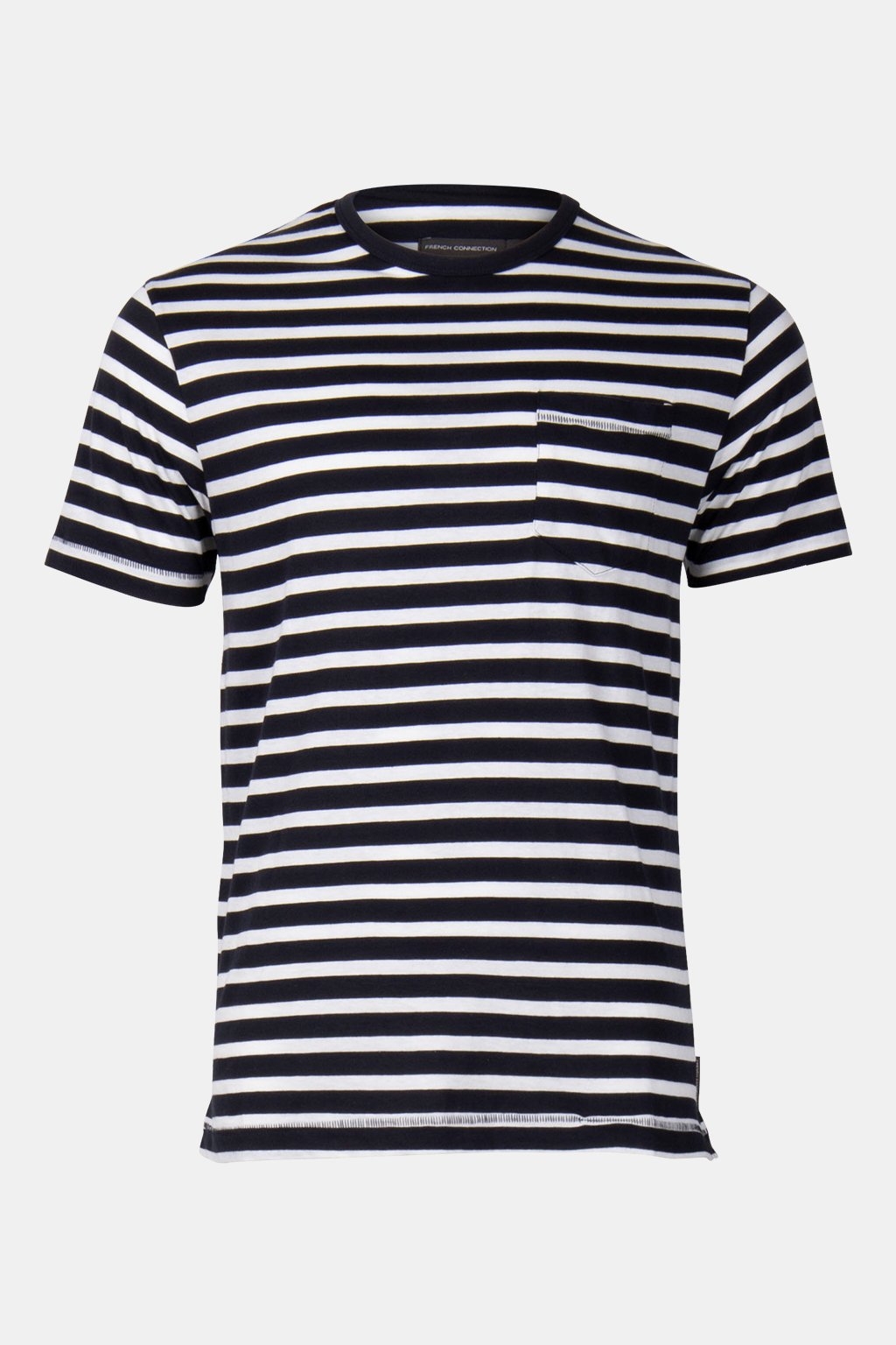 MID STRIPE POCKET Y/D SS25 MARINE/ECRU 3