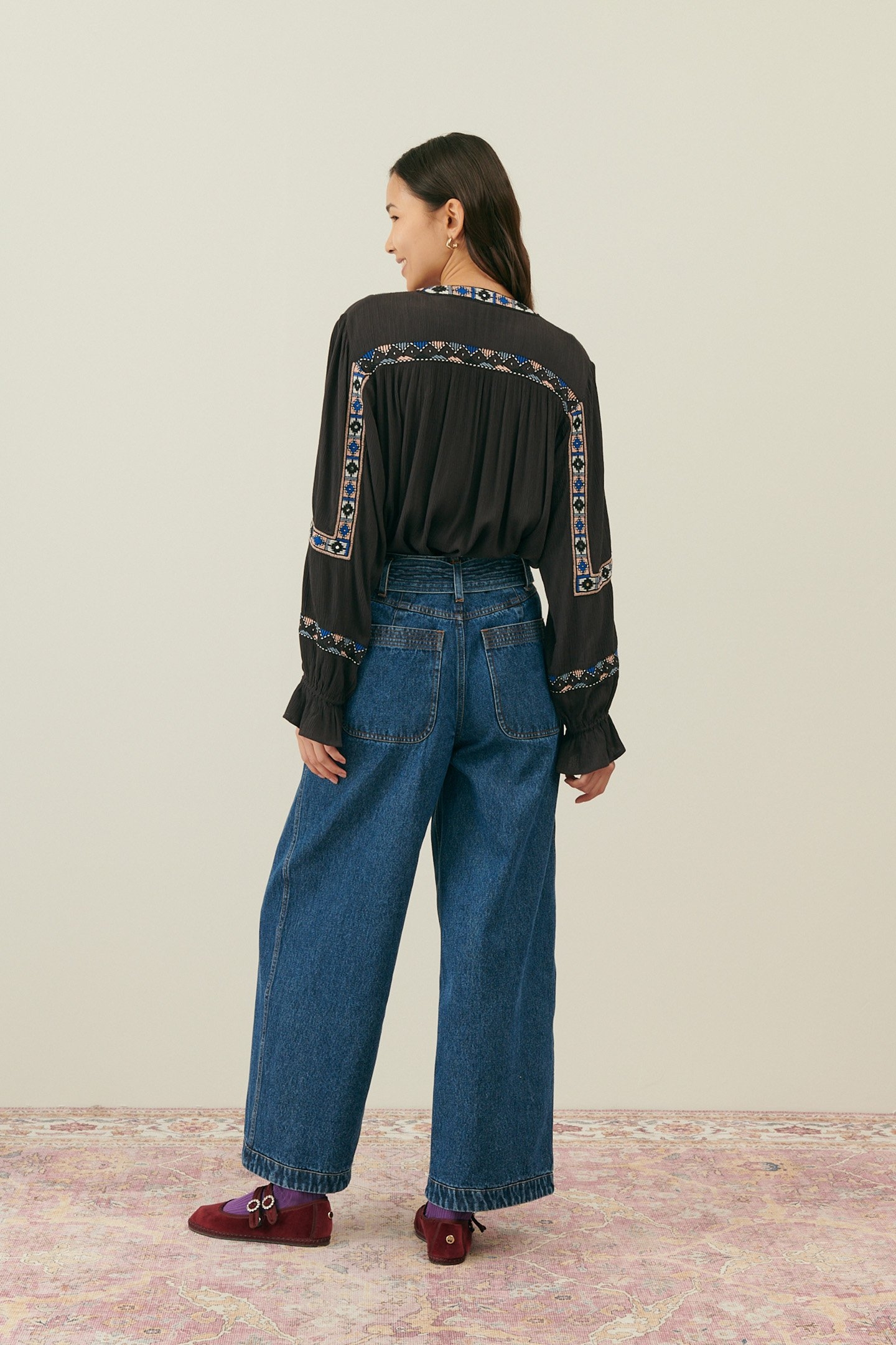 BLOUSE MARIELLA CHARCOAL 5