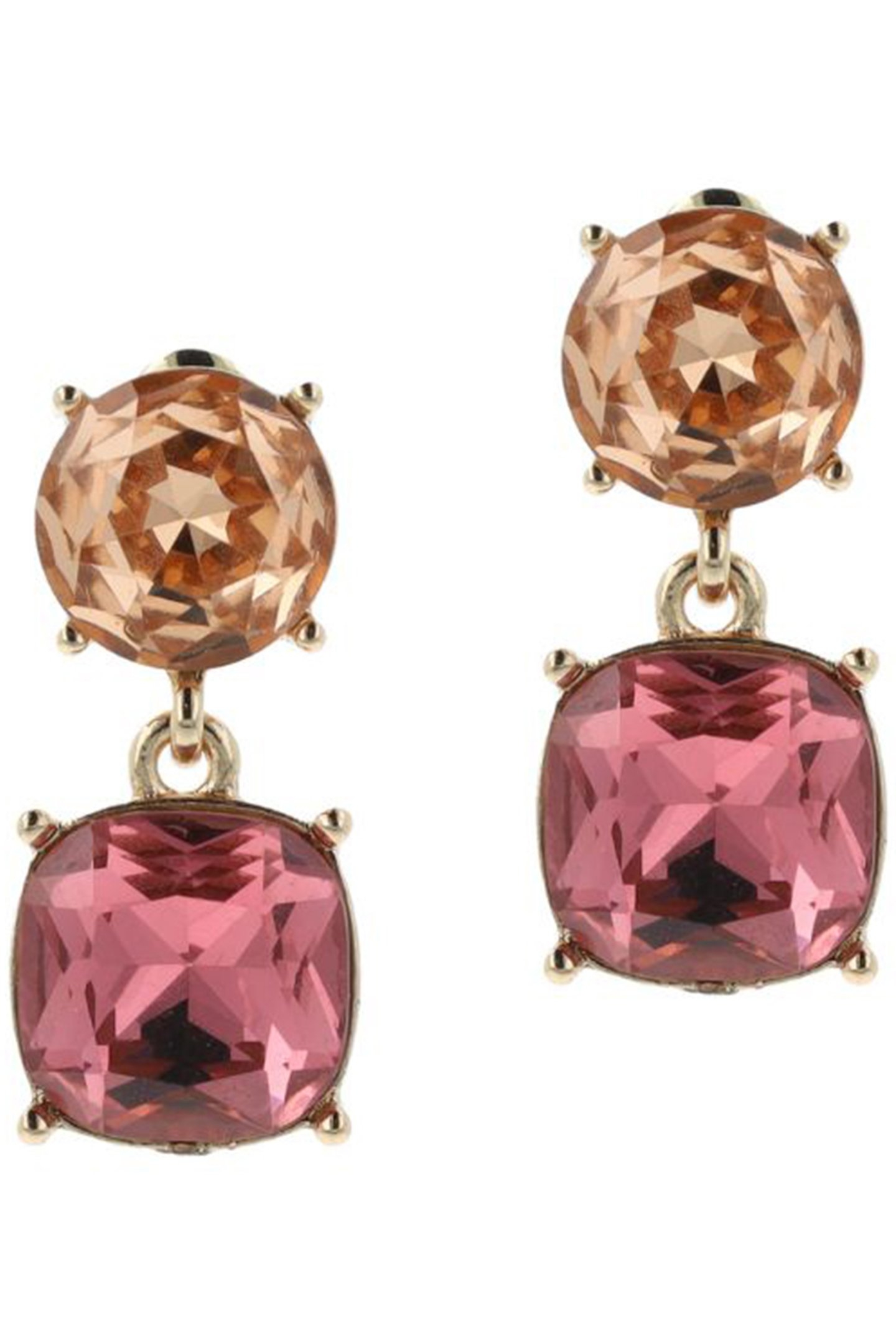 BLUSH ROSE EARRINGS 1