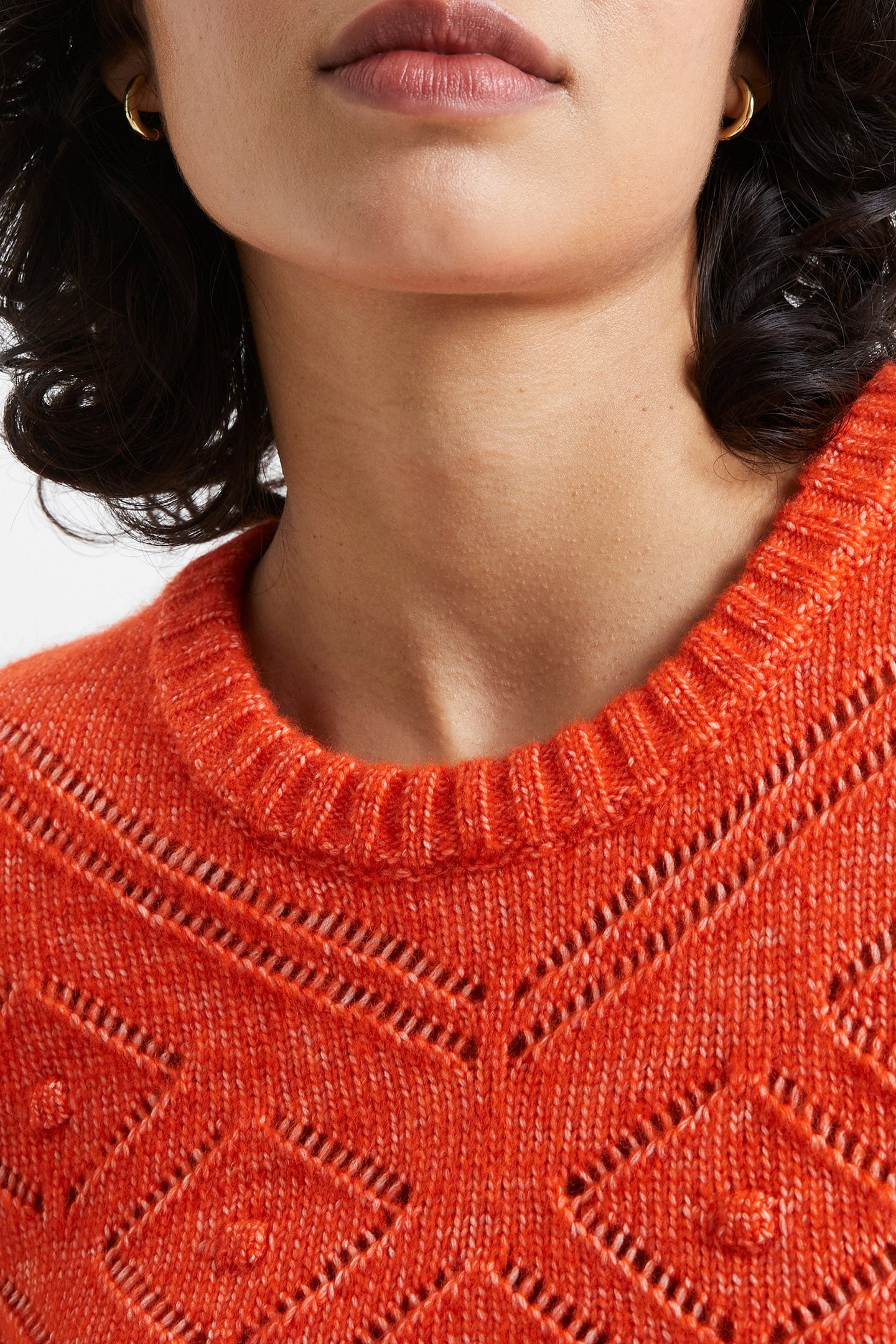 KITTY JUMPER MANDARIN RED 4